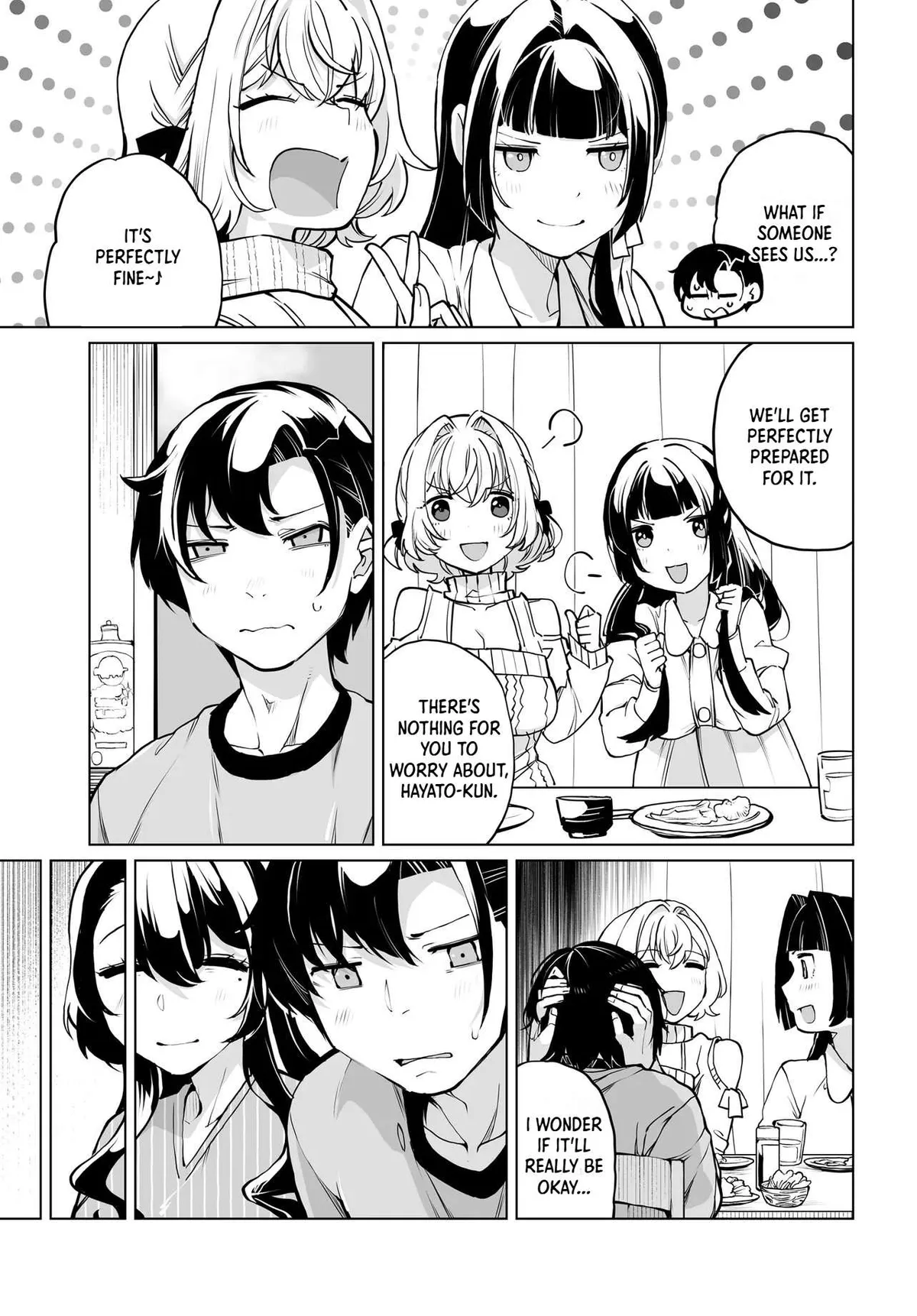 Otoko Girai na Bijin Shimai wo Namae mo Tsugezu ni Tasuketara Ittai Dounaru? Chapter 28 page 9 - 