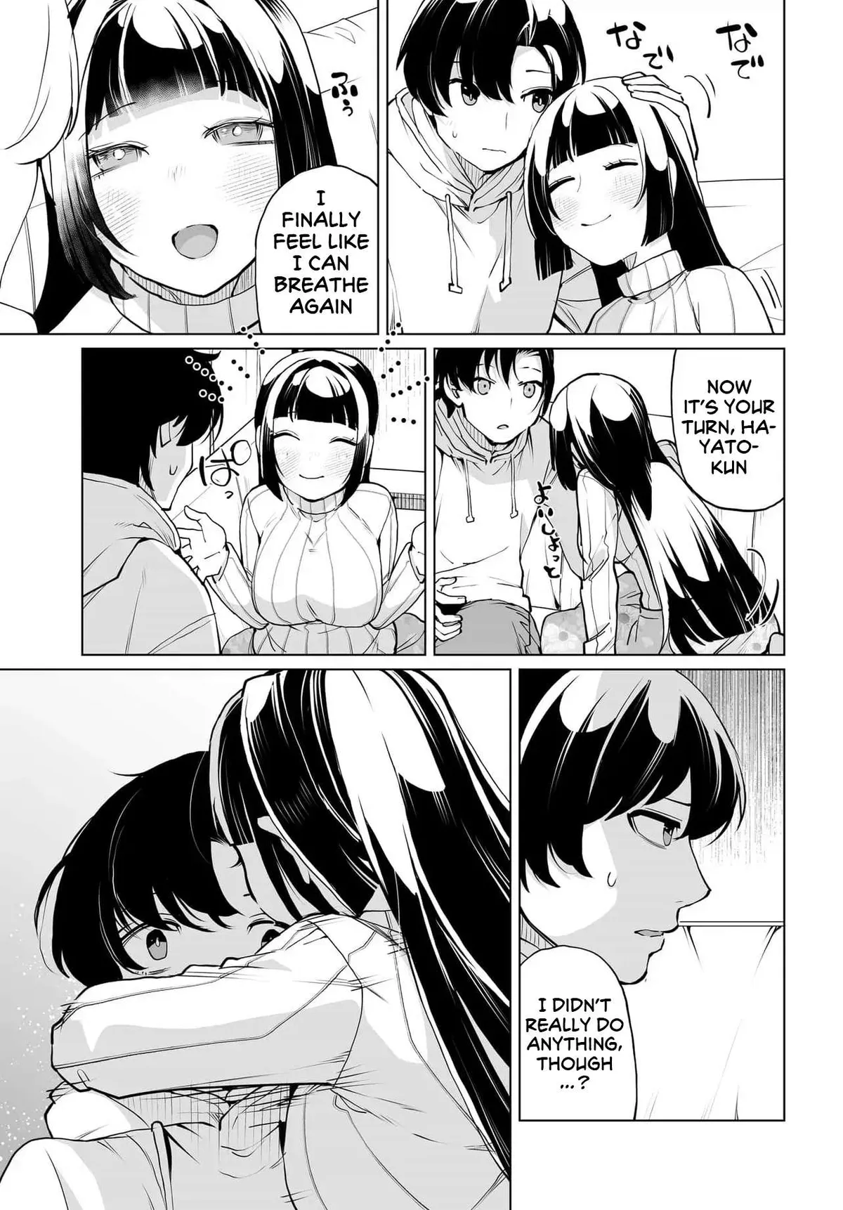 Otoko Girai na Bijin Shimai wo Namae mo Tsugezu ni Tasuketara Ittai Dounaru? Chapter 29 page 12 - 
