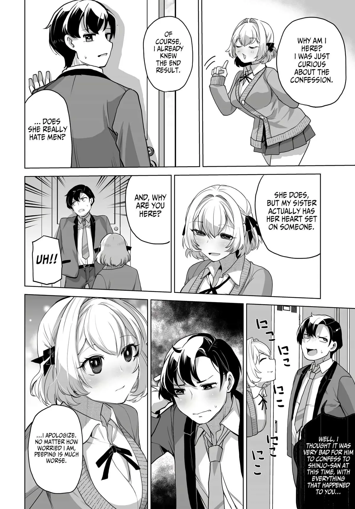 Otoko Girai na Bijin Shimai wo Namae mo Tsugezu ni Tasuketara Ittai Dounaru? Chapter 3 page 18 - 