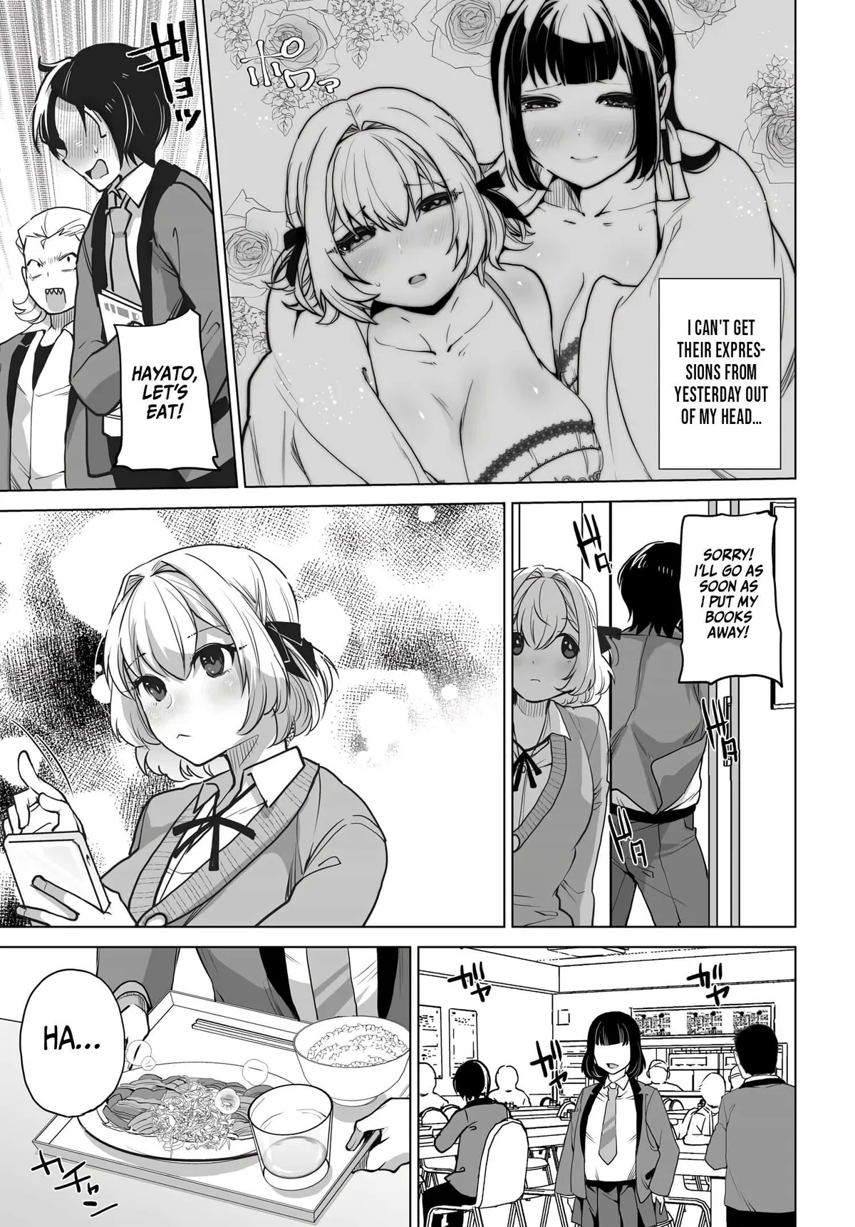 Otoko Girai na Bijin Shimai wo Namae mo Tsugezu ni Tasuketara Ittai Dounaru? Chapter 3 page 9 - 