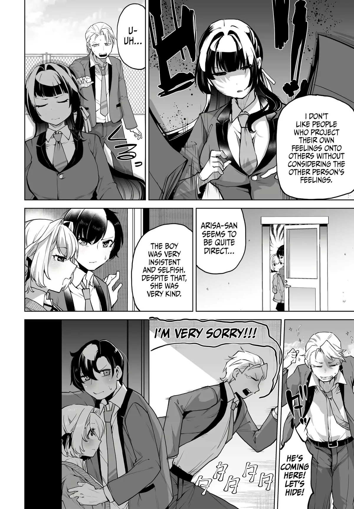 Otoko Girai na Bijin Shimai wo Namae mo Tsugezu ni Tasuketara Ittai Dounaru? Chapter 4 page 6 - 