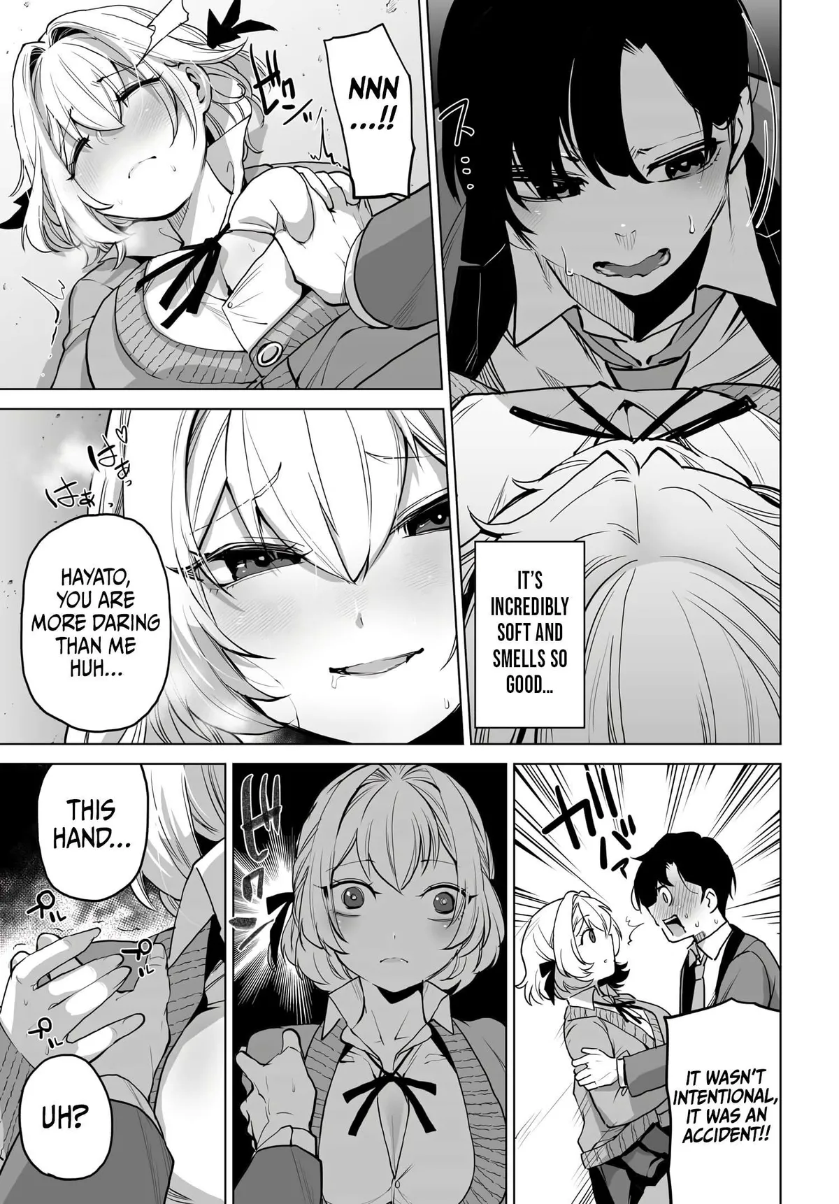 Otoko Girai na Bijin Shimai wo Namae mo Tsugezu ni Tasuketara Ittai Dounaru? Chapter 4 page 9 - 