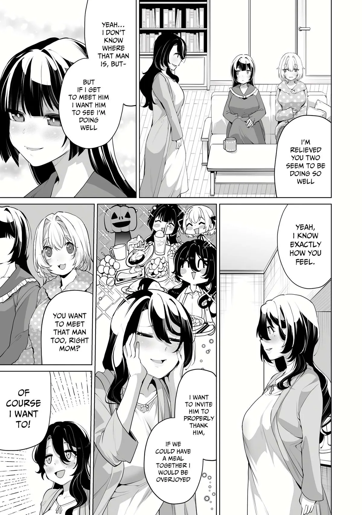 Otoko Girai na Bijin Shimai wo Namae mo Tsugezu ni Tasuketara Ittai Dounaru? Chapter 5.1 page 17 - 