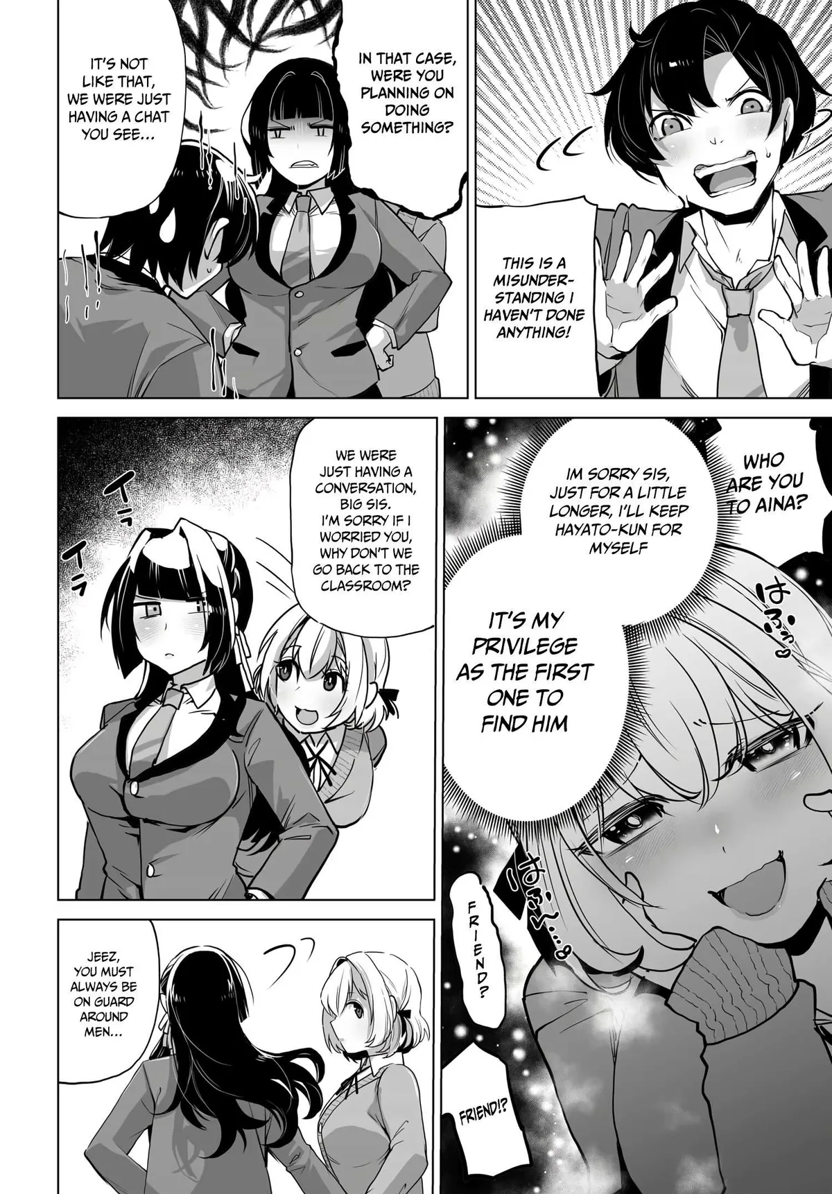 Otoko Girai na Bijin Shimai wo Namae mo Tsugezu ni Tasuketara Ittai Dounaru? Chapter 5 page 10 - 