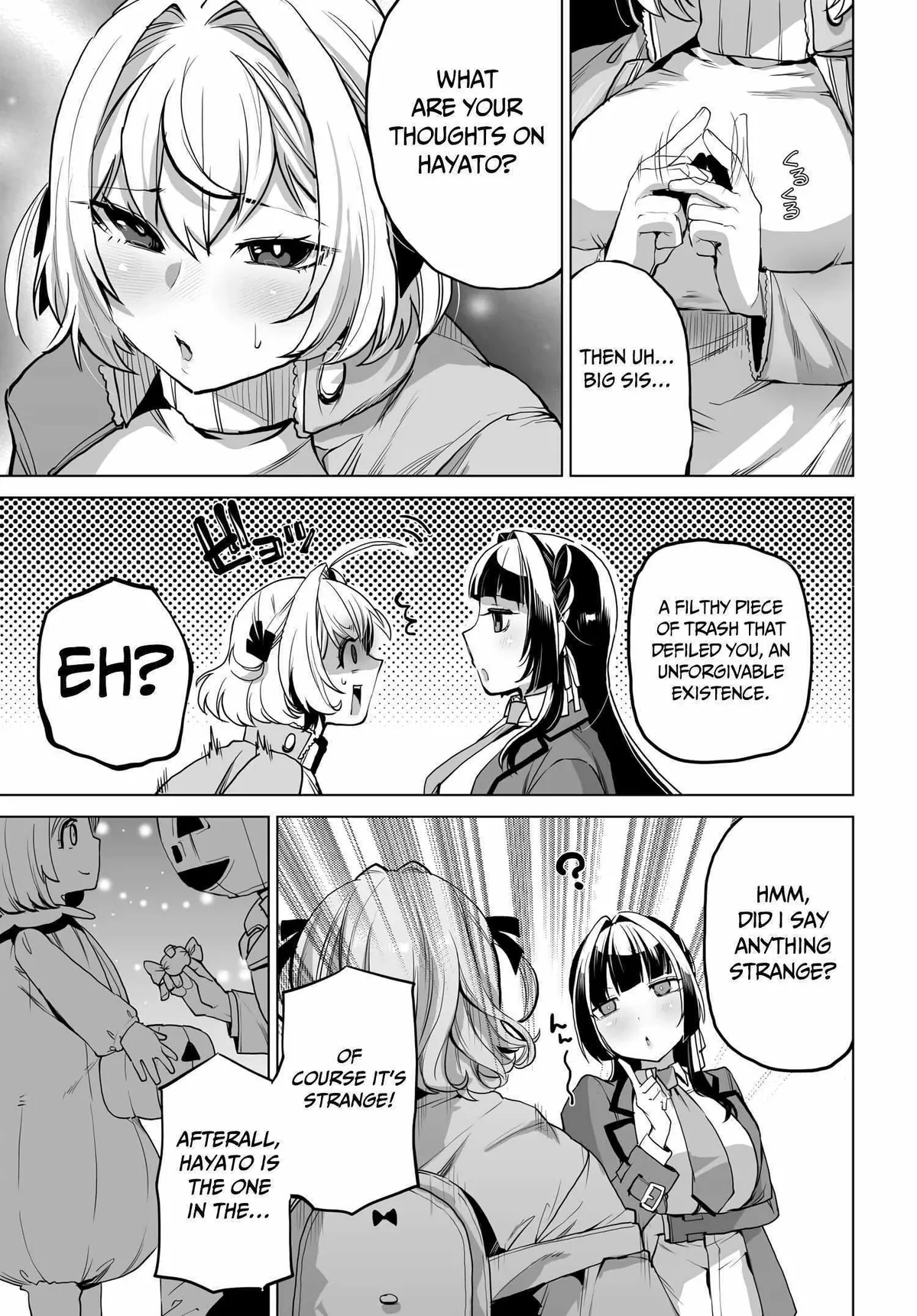 Otoko Girai na Bijin Shimai wo Namae mo Tsugezu ni Tasuketara Ittai Dounaru? Chapter 6 page 17 - 