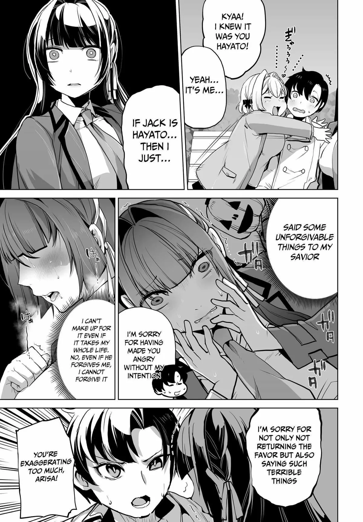 Otoko Girai na Bijin Shimai wo Namae mo Tsugezu ni Tasuketara Ittai Dounaru? Chapter 6 page 27 - 