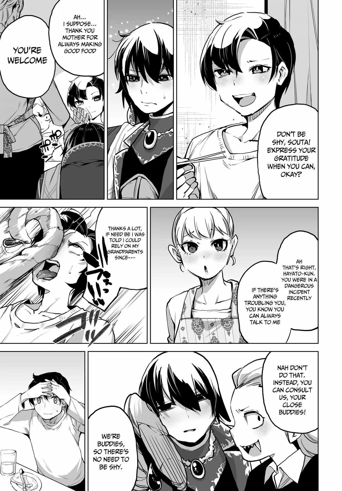 Otoko Girai na Bijin Shimai wo Namae mo Tsugezu ni Tasuketara Ittai Dounaru? Chapter 6 page 7 - 