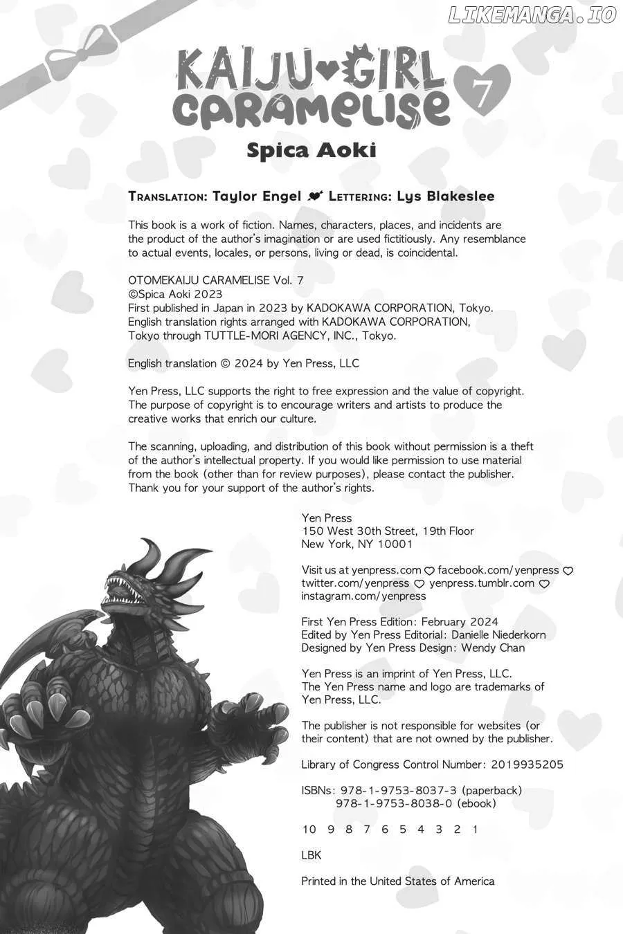 Otome Kaijuu Caramelize Chapter 46.5 page 7 - 