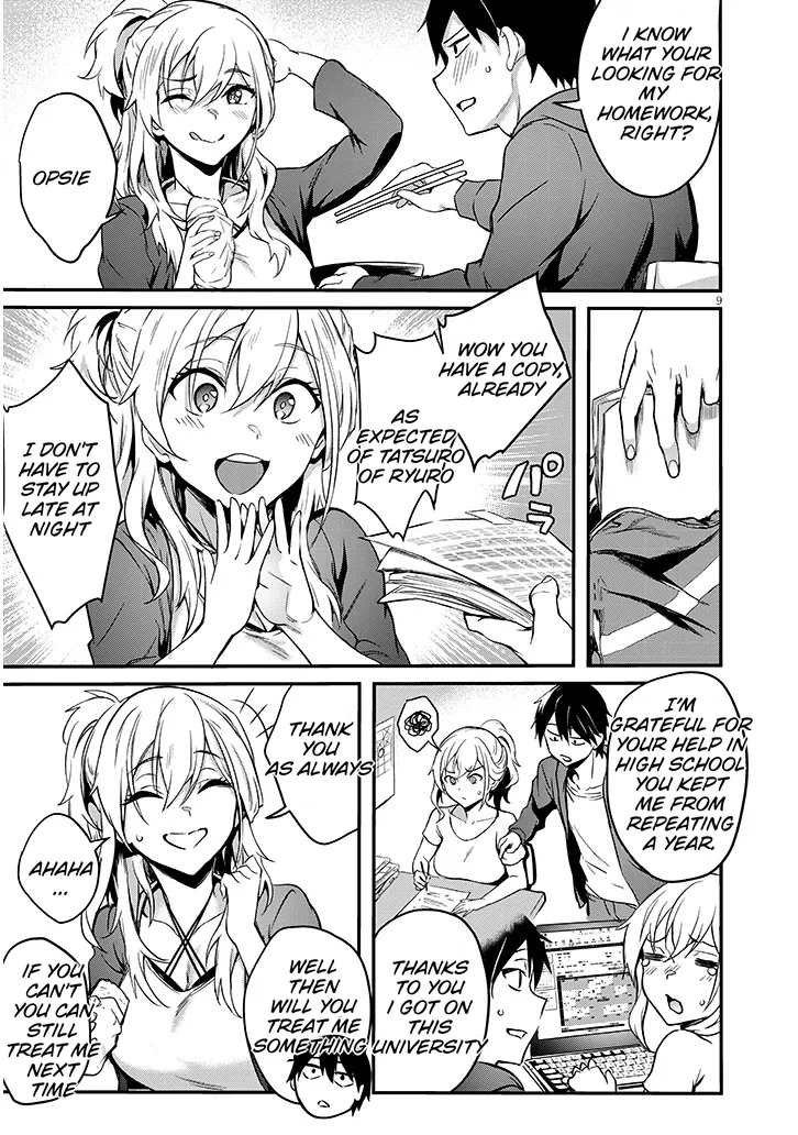 Otona wo Shiritai Onnatomodachi Chapter 1.1 page 9 - 