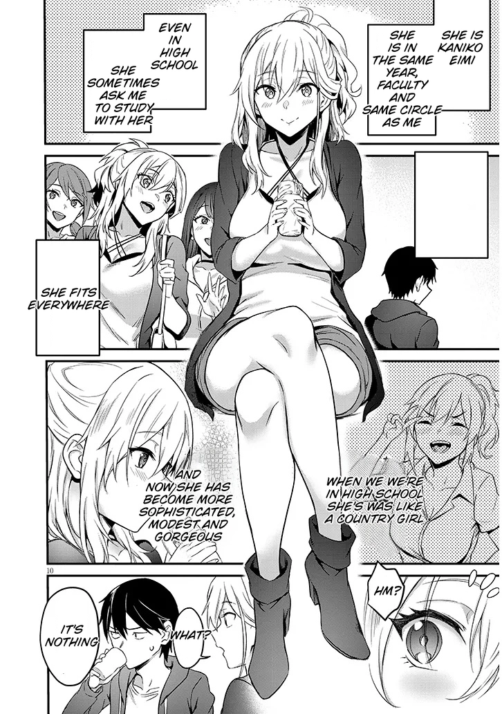 Otona wo Shiritai Onnatomodachi Chapter 1.1 page 10 - 