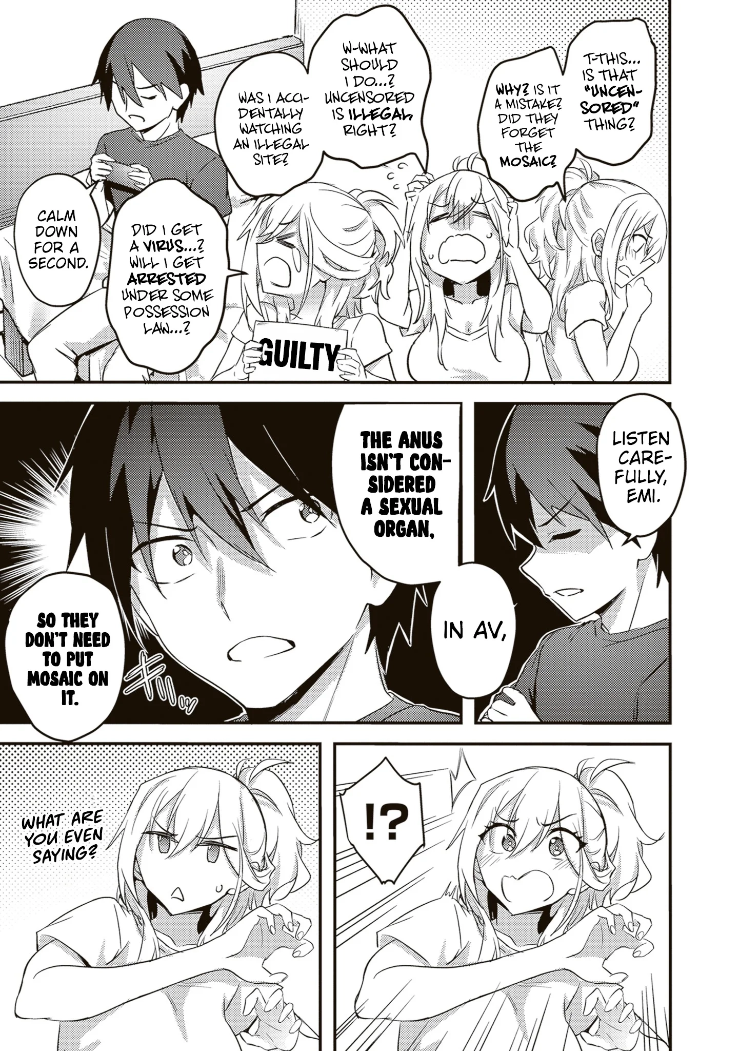 Otona wo Shiritai Onnatomodachi Chapter 10 page 6 - 