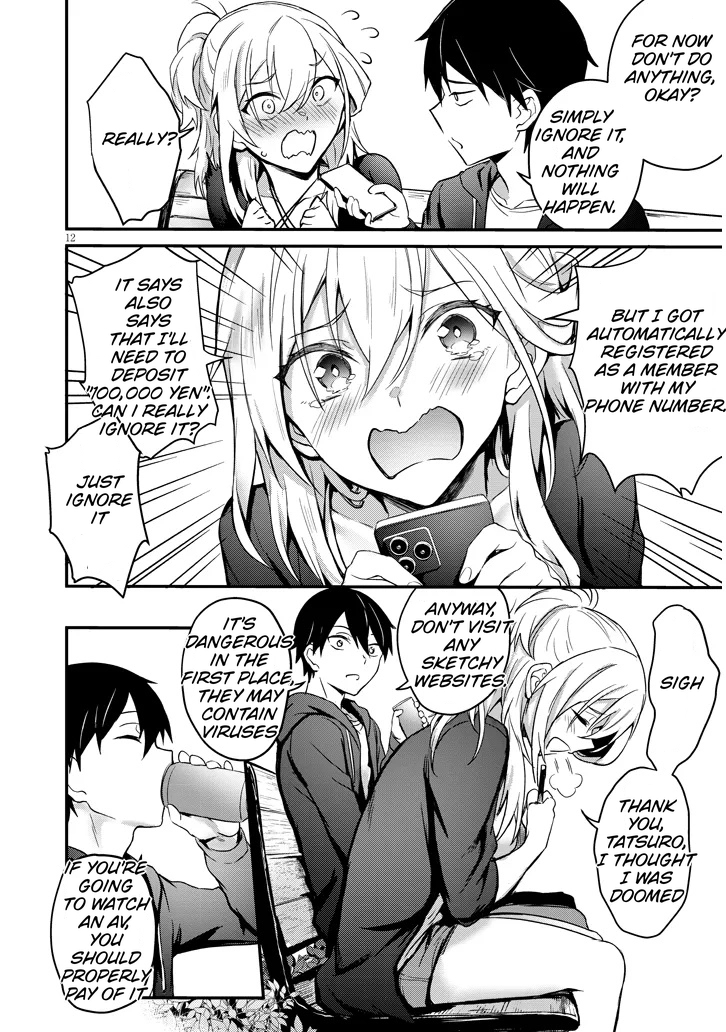 Otona wo Shiritai Onnatomodachi Chapter 2.1 page 12 - 