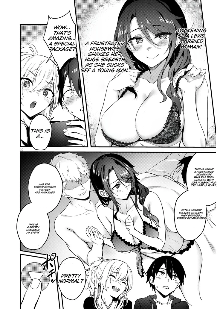 Otona wo Shiritai Onnatomodachi Chapter 3.1 page 10 - 