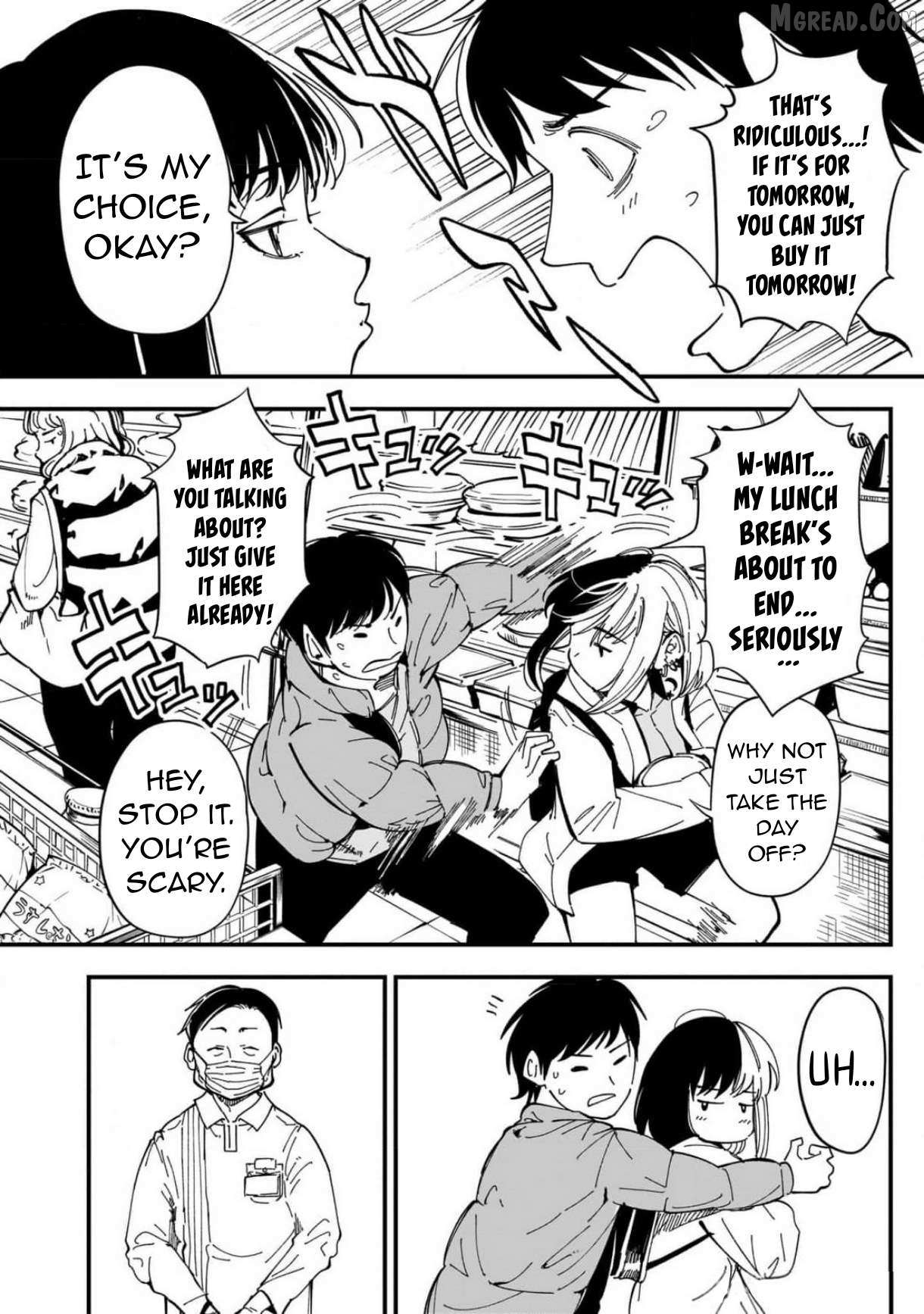 Otonari no Downer-san wa Muri Sasenai Chapter 3 page 9 - 