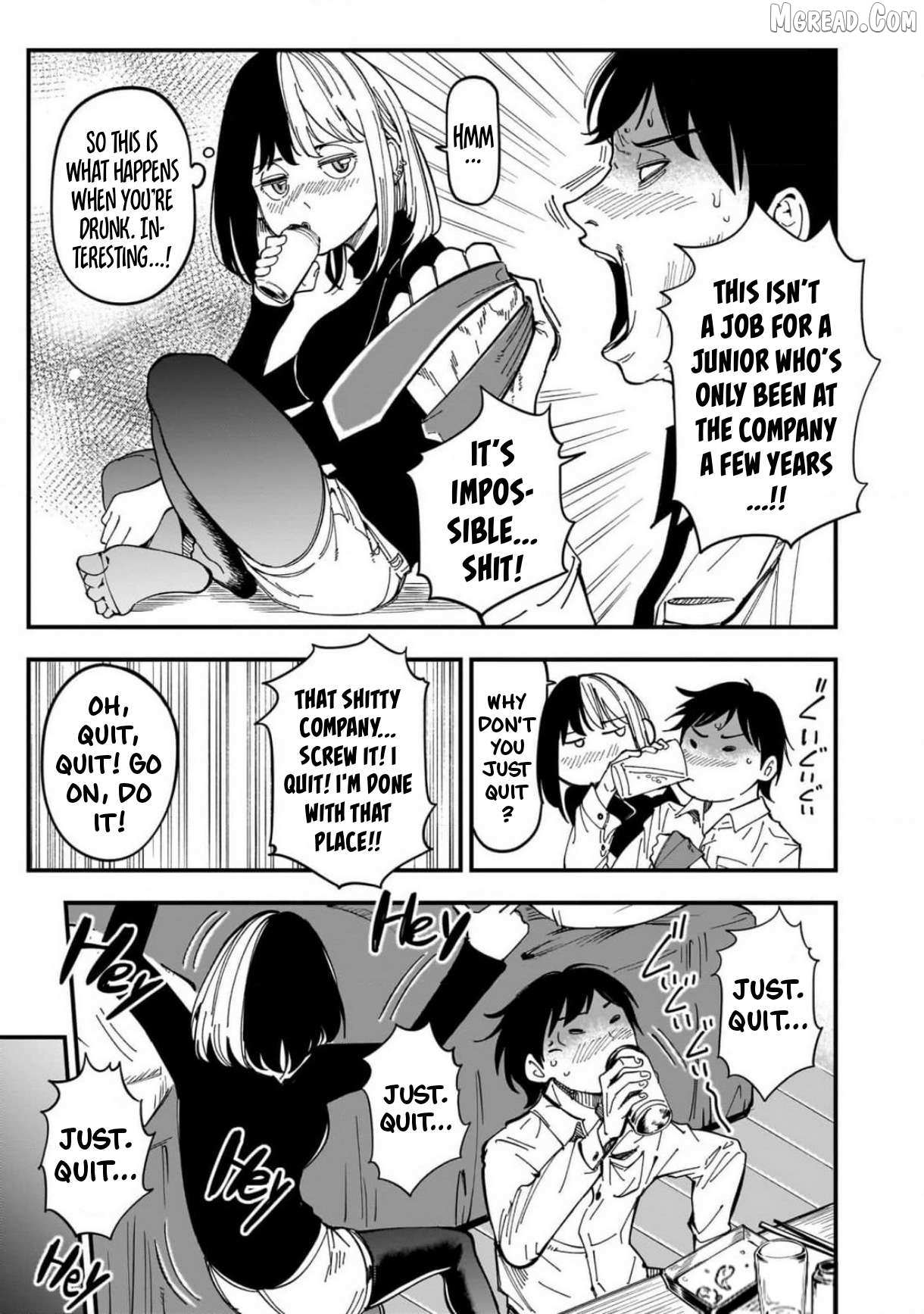 Otonari no Downer-san wa Muri Sasenai Chapter 4 page 14 - 