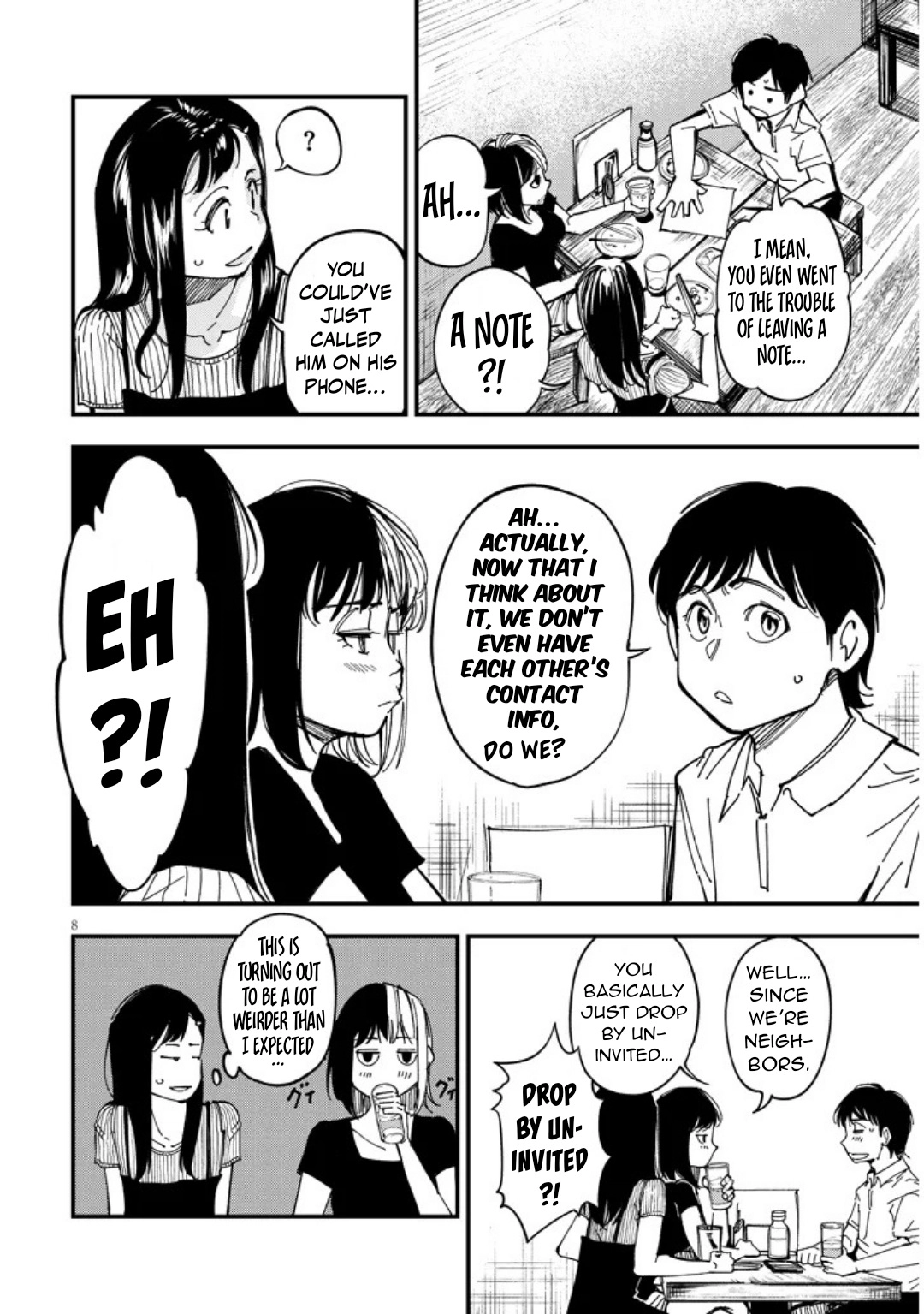 Otonari no Downer-san wa Muri Sasenai Chapter 8 page 9 - 