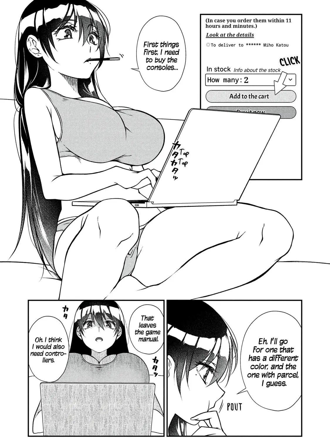 Otonari no Onee-san wa XXX Shitai Chapter 7 page 27 - 