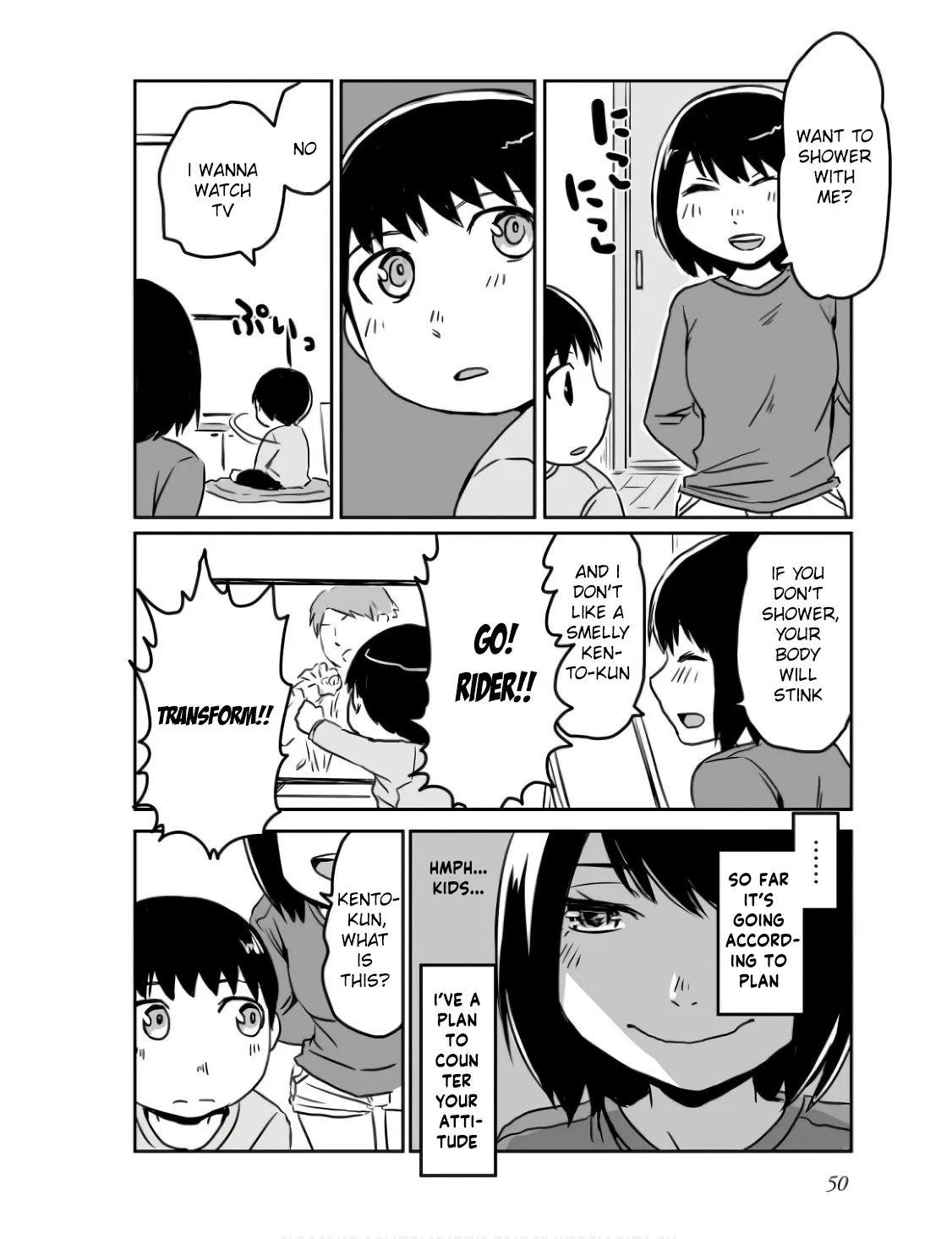 Otonari no Oneesan ni Arekore sareru Manga Chapter 10 page 4 - 