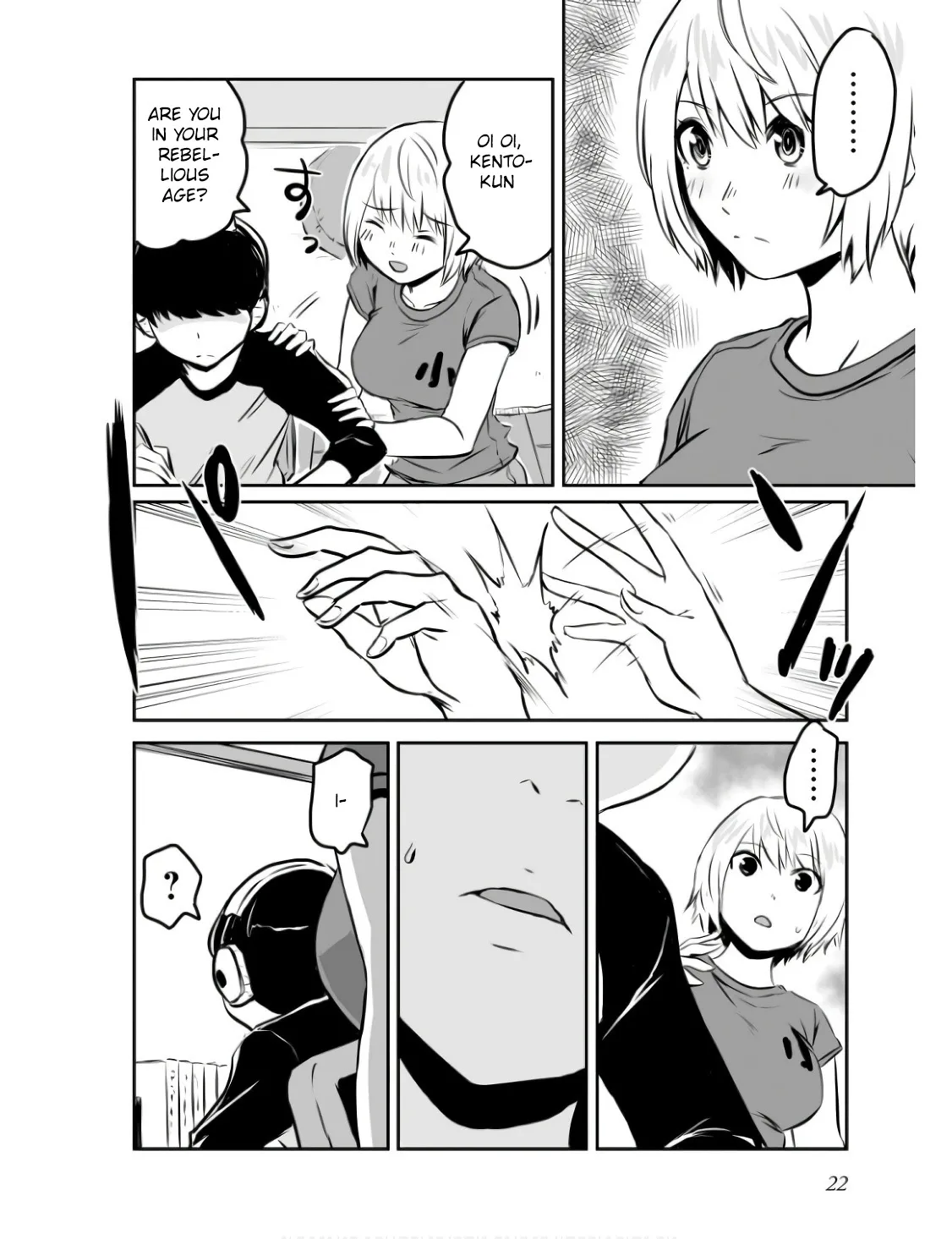 Otonari no Oneesan ni Arekore sareru Manga Chapter 4 page 3 - 