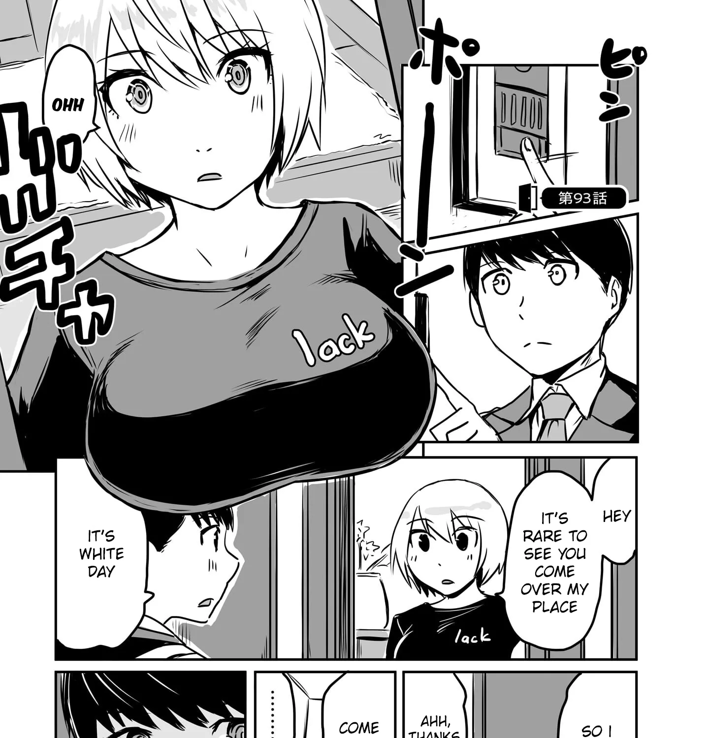 Otonari no Oneesan ni Arekore sareru Manga Chapter 93 page 3 - 