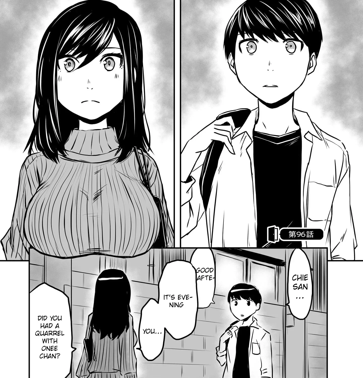 Otonari no Oneesan ni Arekore sareru Manga Chapter 96 page 3 - 
