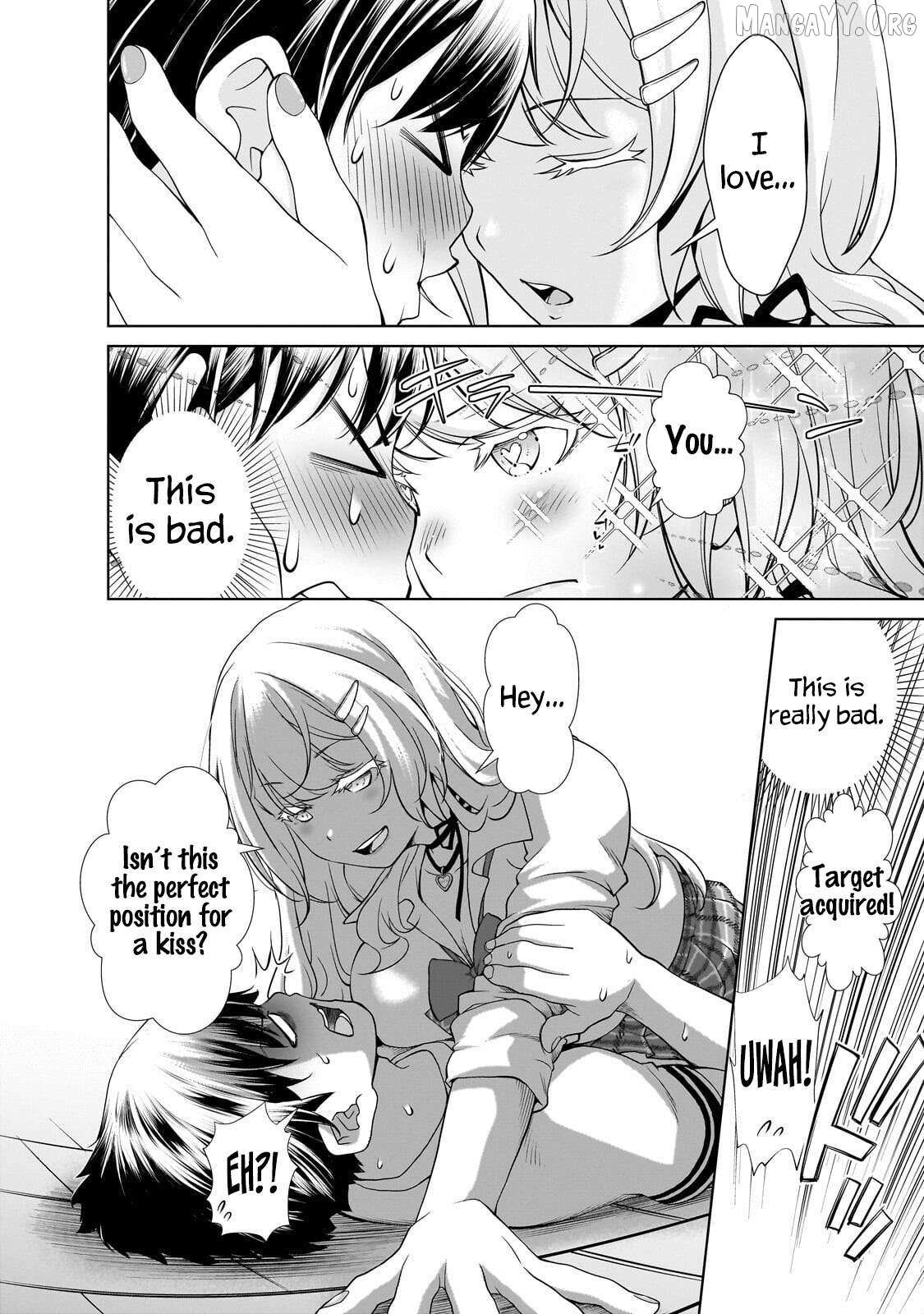 Otonari-san no gyaru ga boku o hore sasetakute zenryoku sugiru Chapter 1 page 14 - 