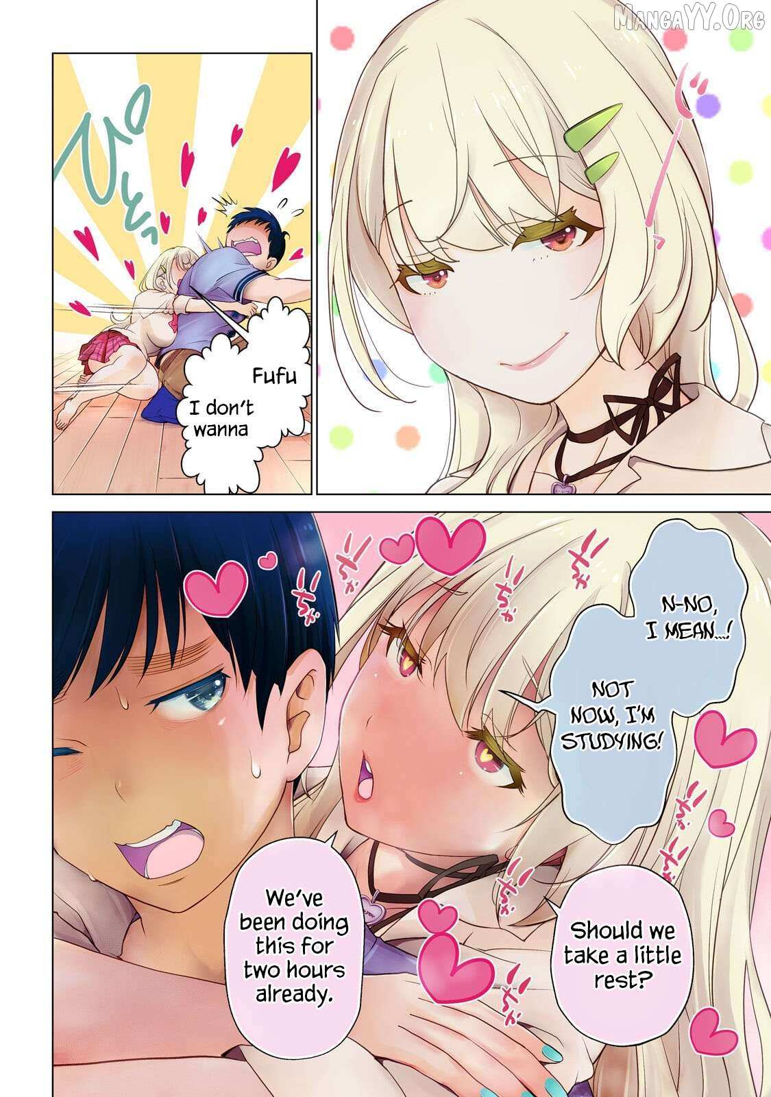 Otonari-san no gyaru ga boku o hore sasetakute zenryoku sugiru Chapter 1 page 3 - 