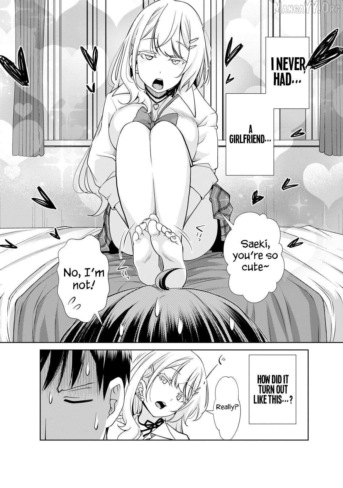 Otonari-san no gyaru ga boku o hore sasetakute zenryoku sugiru Chapter 1 page 9 - 