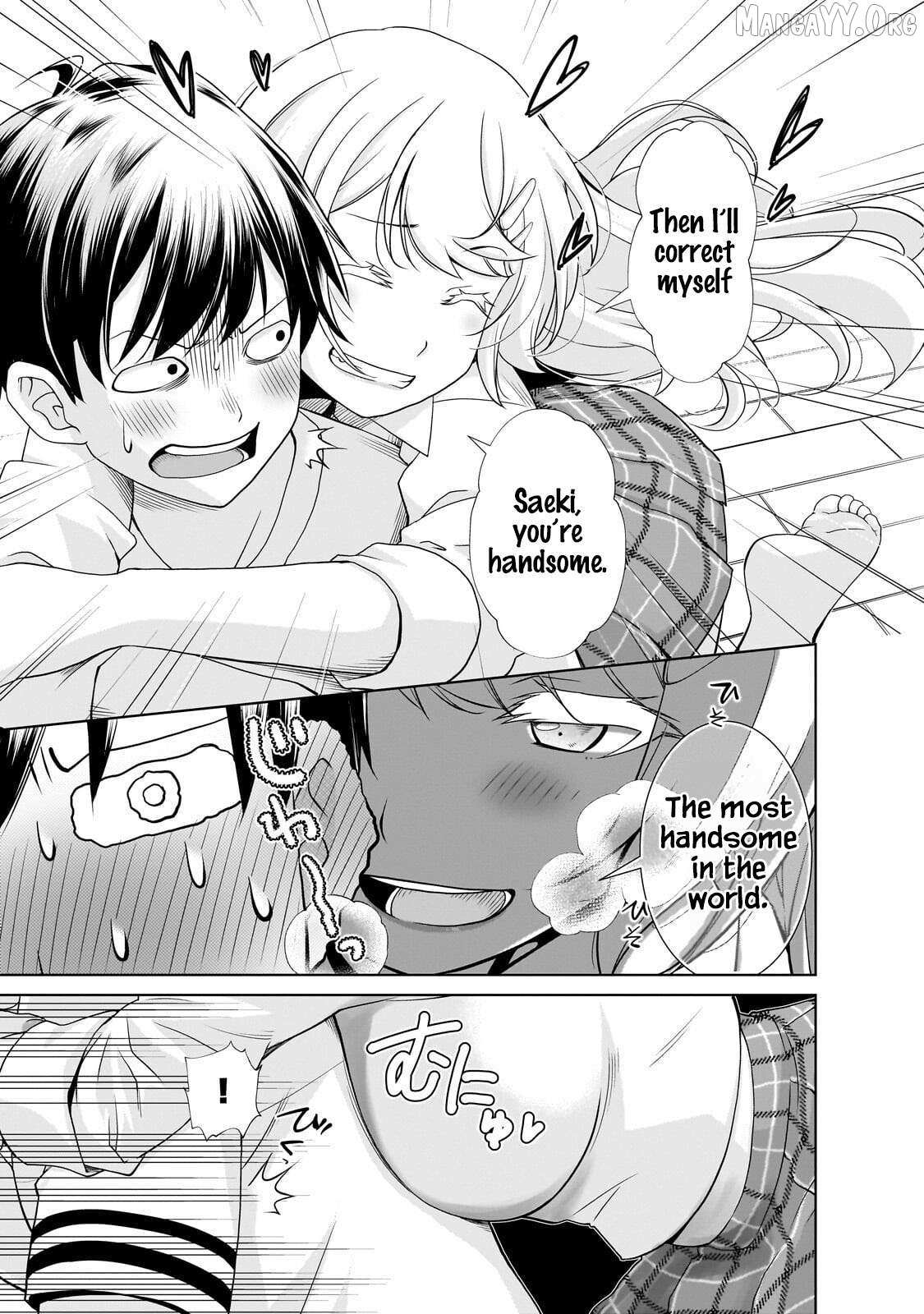 Otonari-san no gyaru ga boku o hore sasetakute zenryoku sugiru Chapter 1 page 10 - 