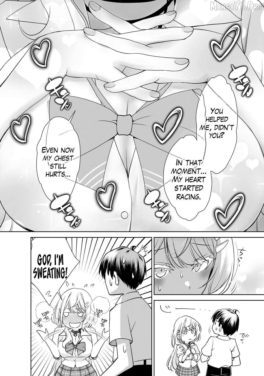Otonari-san no gyaru ga boku o hore sasetakute zenryoku sugiru Chapter 2 page 18 - 