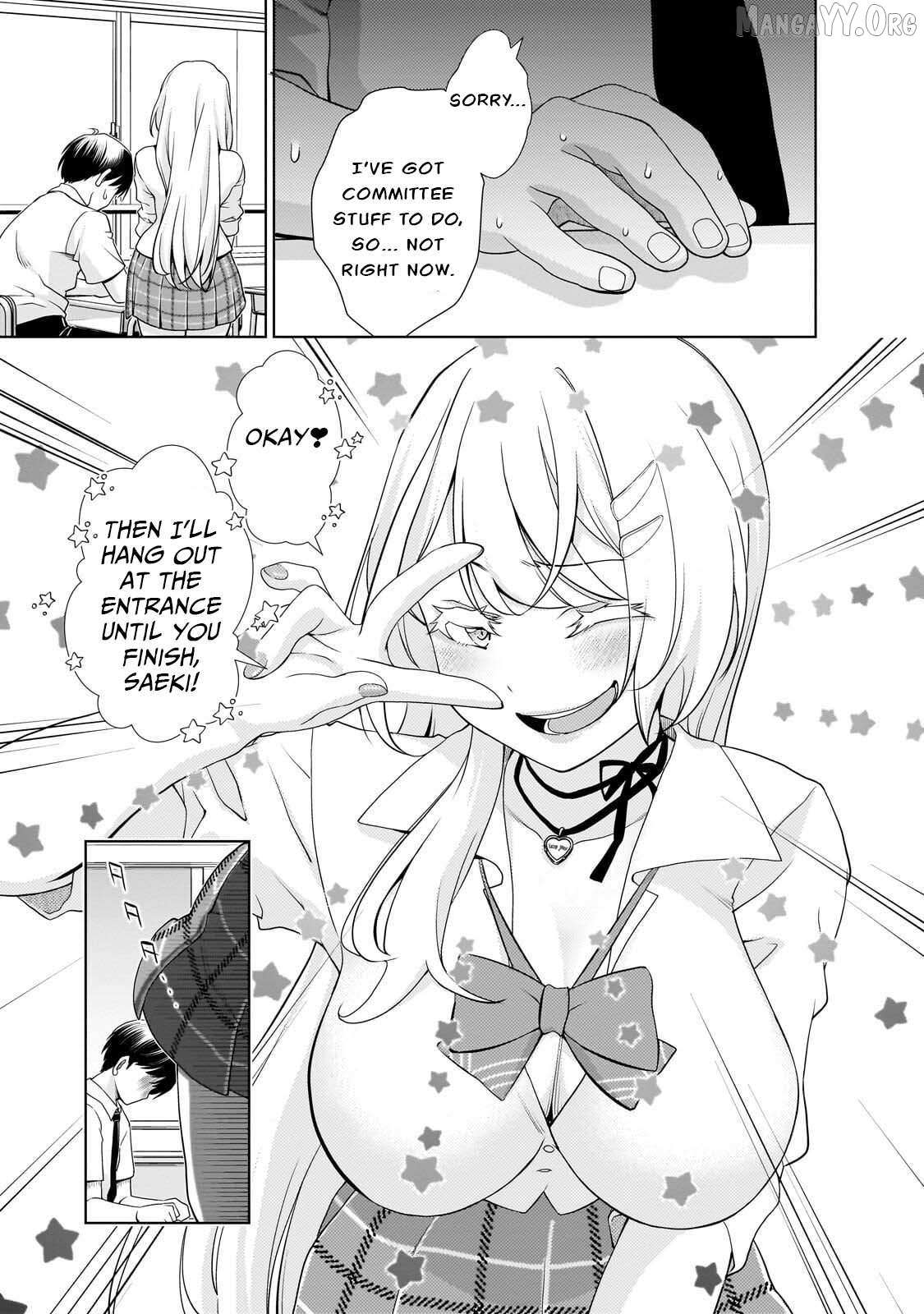Otonari-san no gyaru ga boku o hore sasetakute zenryoku sugiru Chapter 3 page 13 - 
