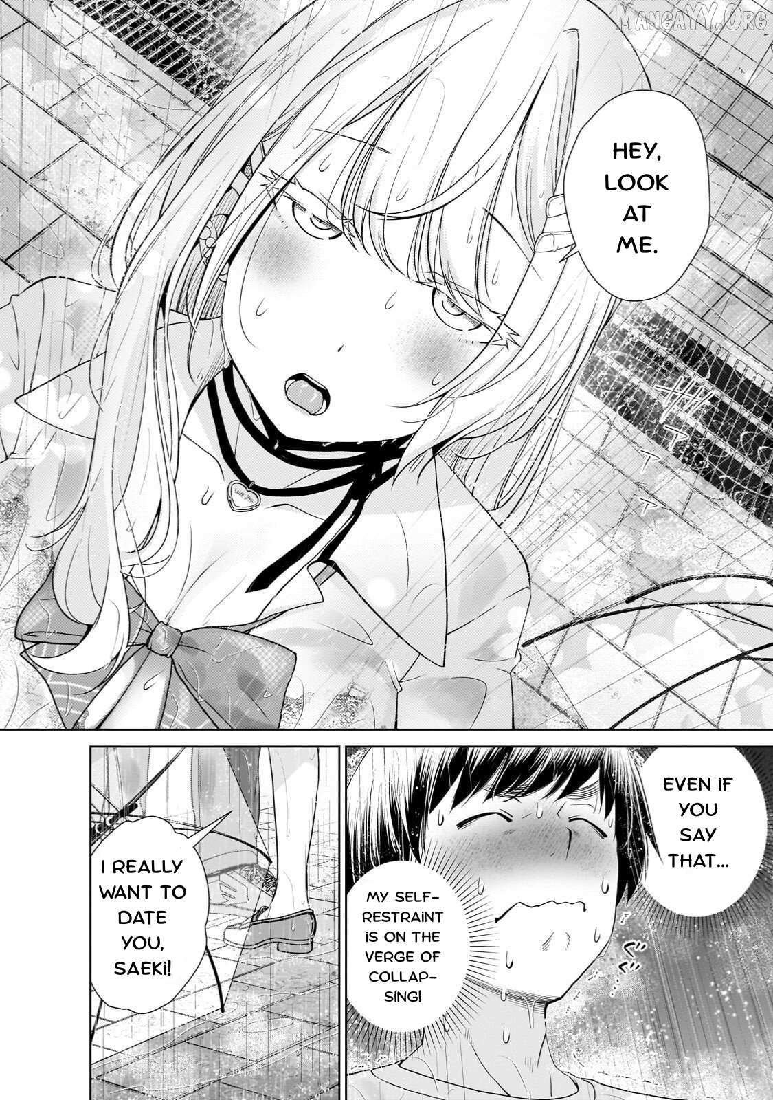 Otonari-san no gyaru ga boku o hore sasetakute zenryoku sugiru Chapter 4 page 7 - 