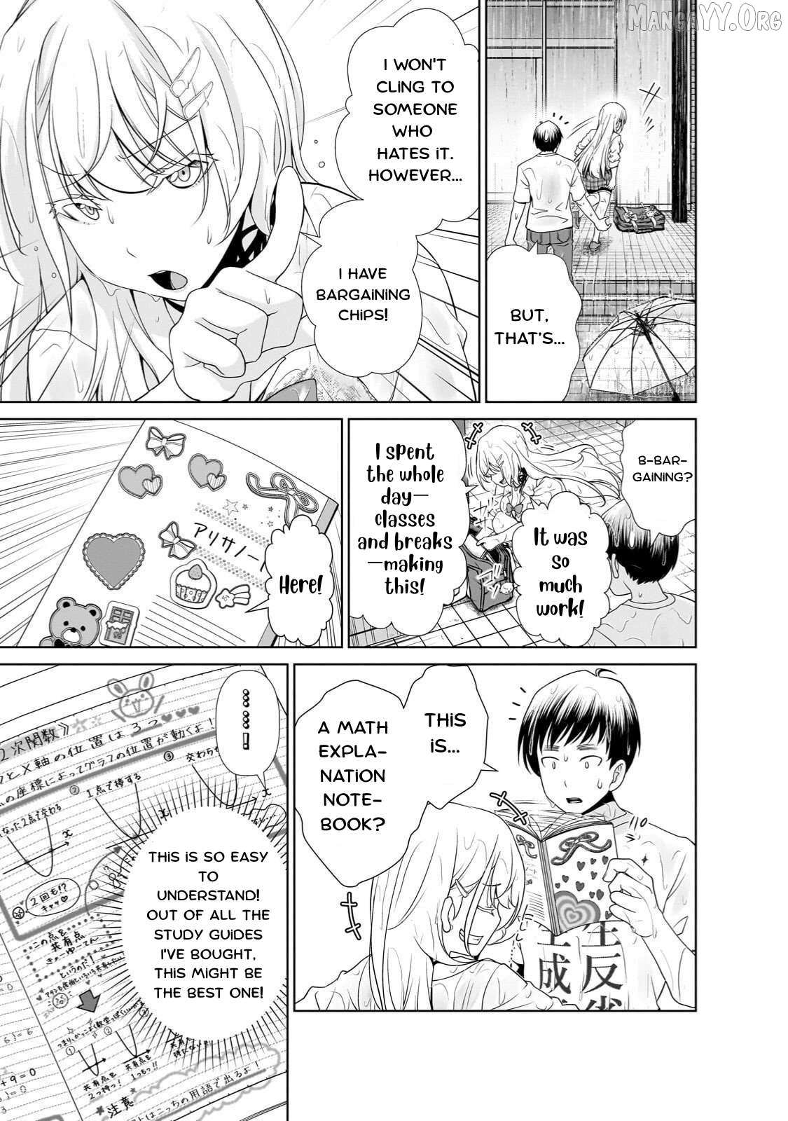 Otonari-san no gyaru ga boku o hore sasetakute zenryoku sugiru Chapter 4 page 8 - 