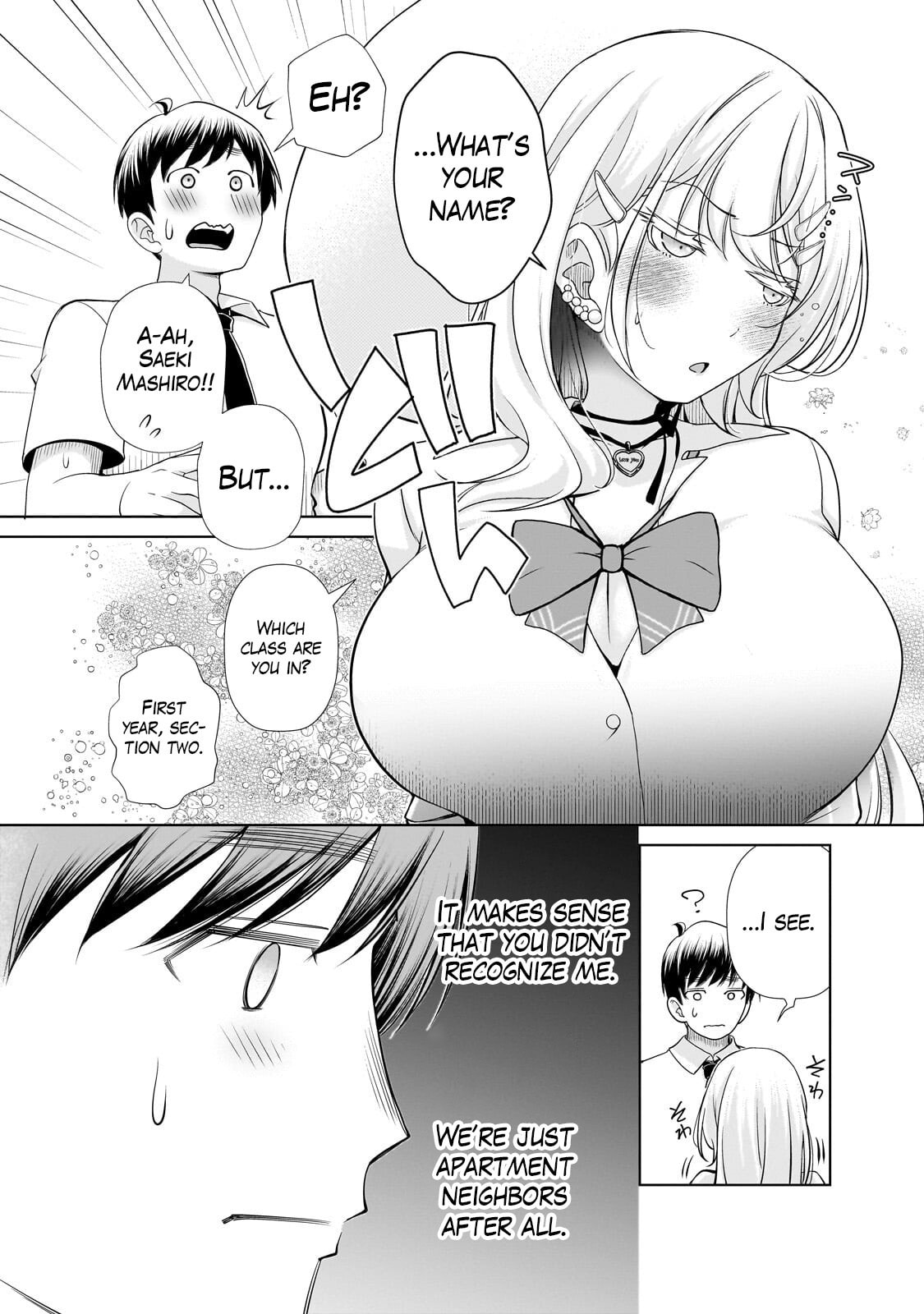 Otonarisan no Gal ga Boku wo Horesasetakute Zenryoku Sugiru Chapter 2 page 14 - 