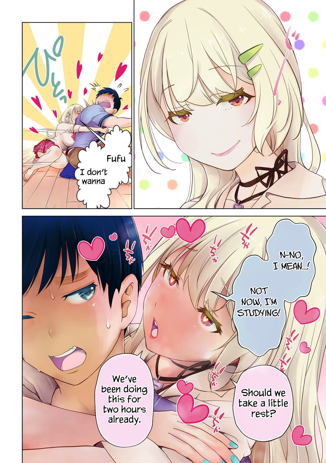 Otonarisan no Gal ga Boku wo Horesasetakute Zenryoku Sugiru Chapter 4 page 3 - 