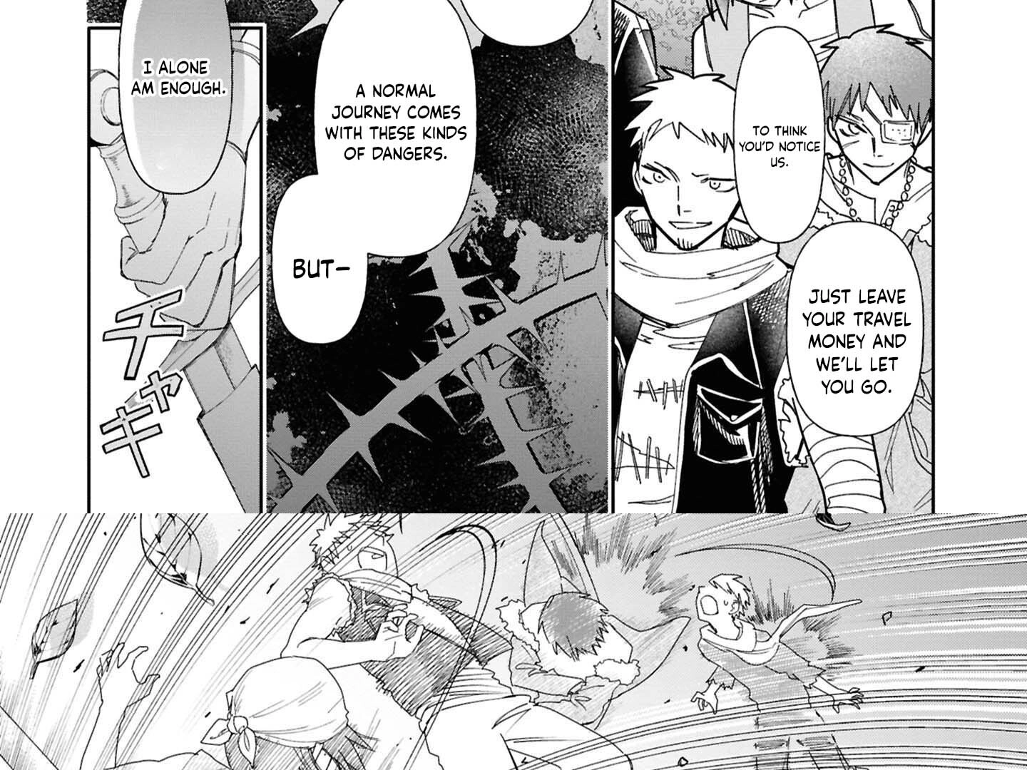 Otsukare Seijo wa Goei Kishi to Toubou Seikatsu wo Mankitsu suru ~Kondo wa Seijo wo Yamete Mimasu!~ Chapter 1 page 61 - 