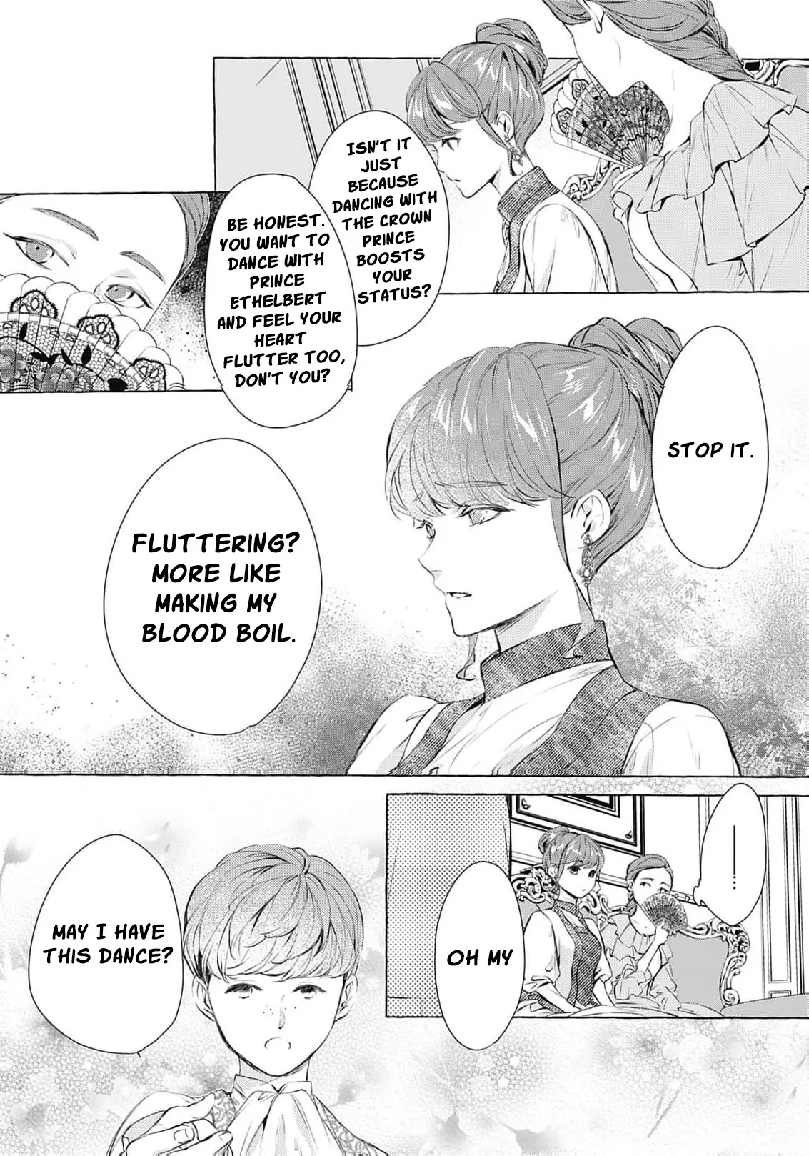 Ouji-sama wa Inma no Torikaekko deshita Teishuku na Reijou wo Dame ni Suru Nyoro no Yuuwaku Chapter 1 page 14 - 
