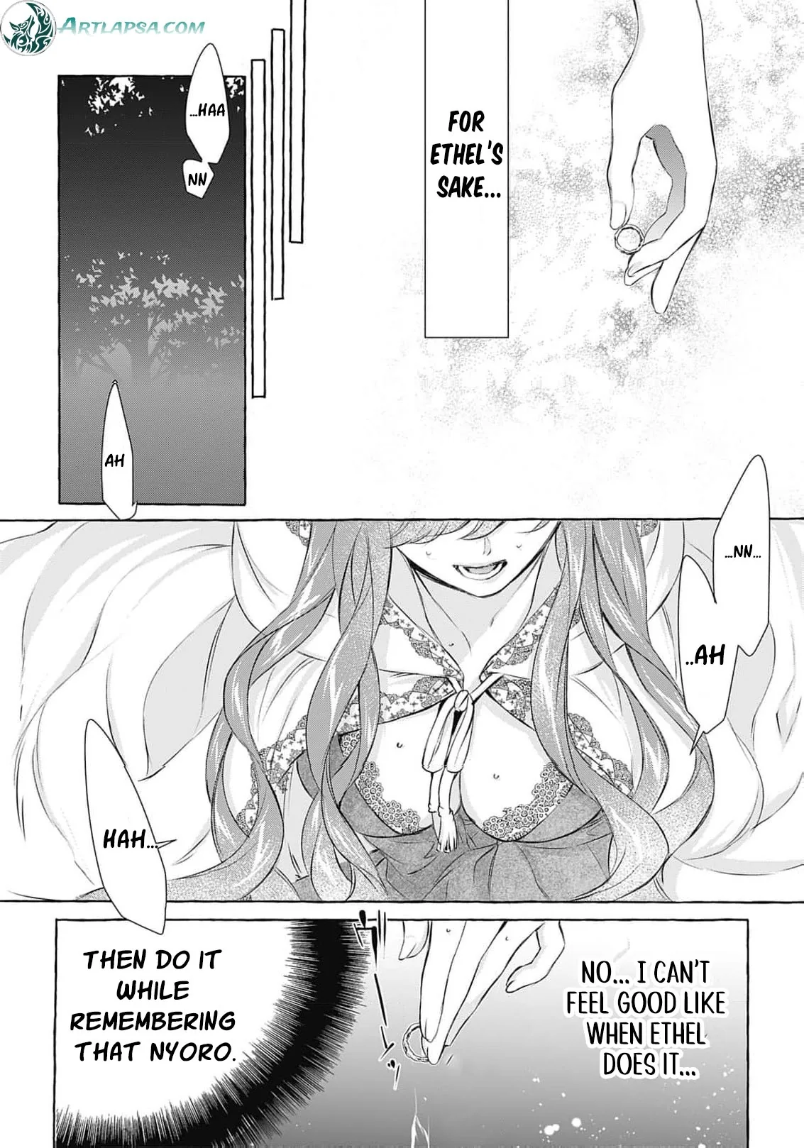 Ouji-sama wa Inma no Torikaekko deshita Teishuku na Reijou wo Dame ni Suru Nyoro no Yuuwaku Chapter 10 page 26 - 