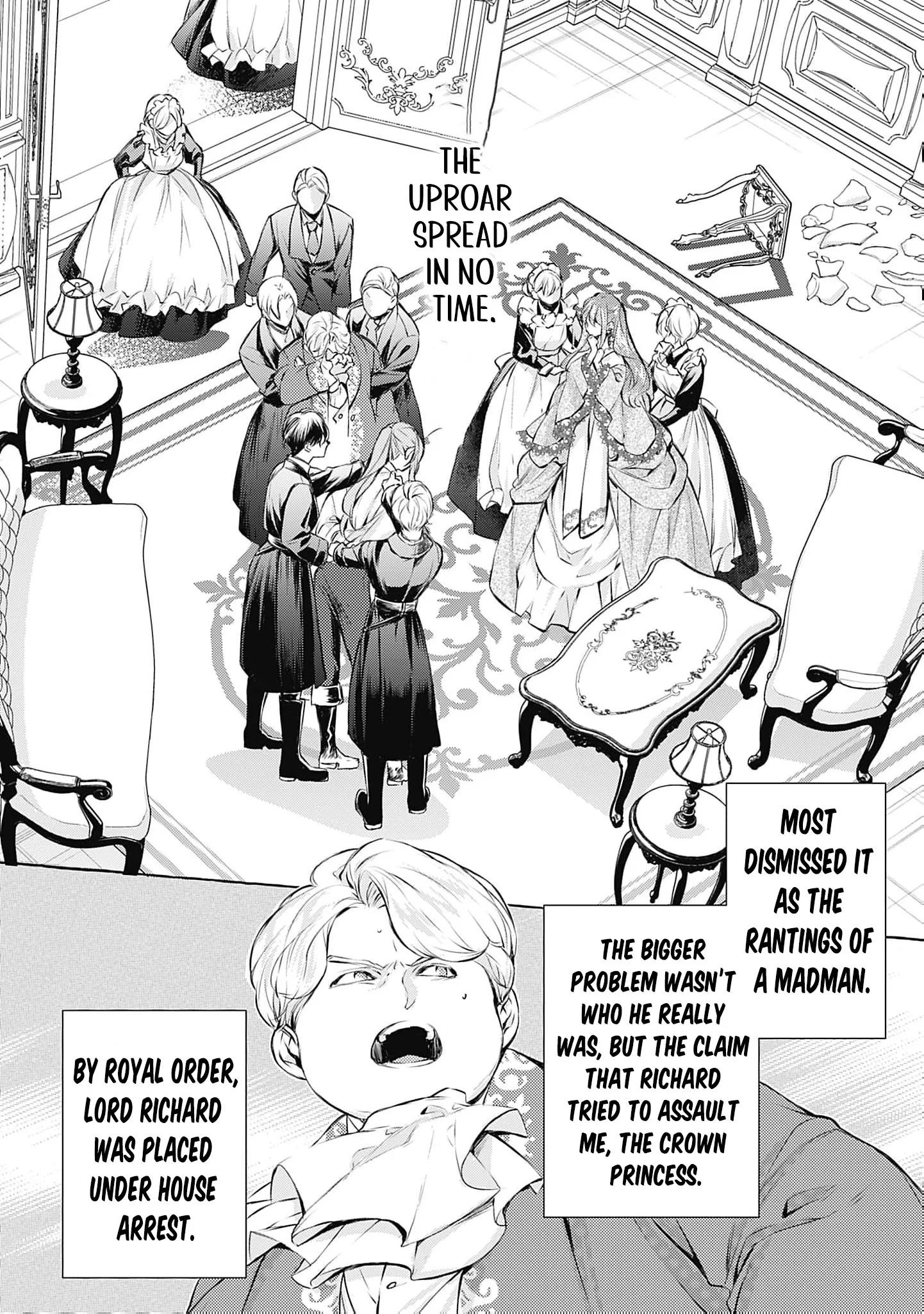 Ouji-sama wa Inma no Torikaekko deshita Teishuku na Reijou wo Dame ni Suru Nyoro no Yuuwaku Chapter 9 page 5 - 