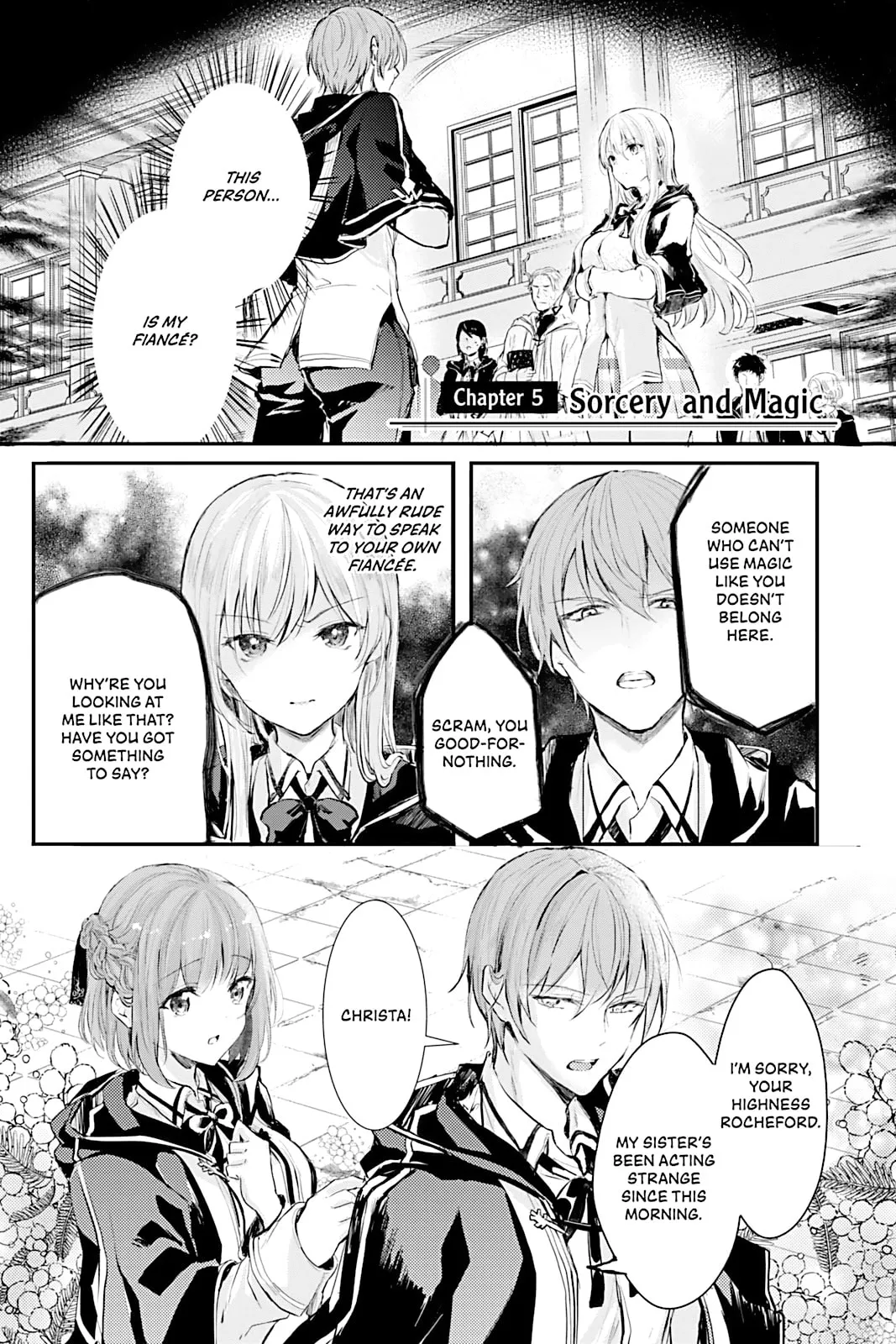 Oujo Denka wa Oikari no you desu Chapter 5 page 1 - 