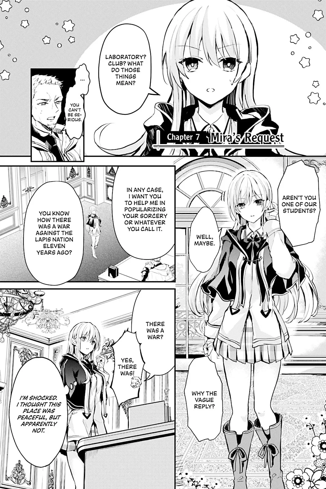 Oujo Denka wa Oikari no you desu Chapter 7 page 1 - 