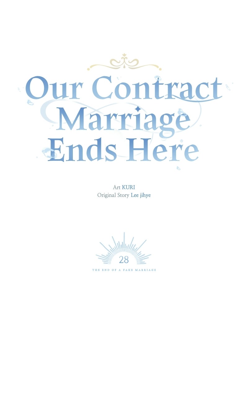 Our Contract Marriage Ends Here Episode 28 page 30 - 