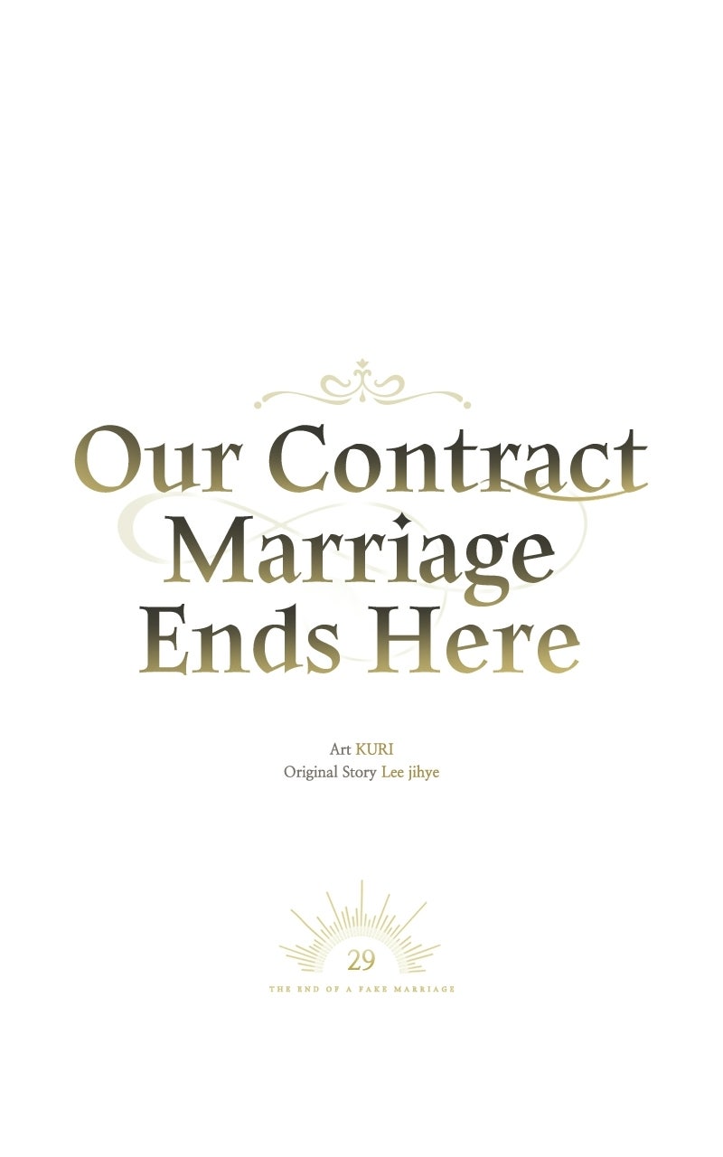Our Contract Marriage Ends Here Episode 29 page 30 - 