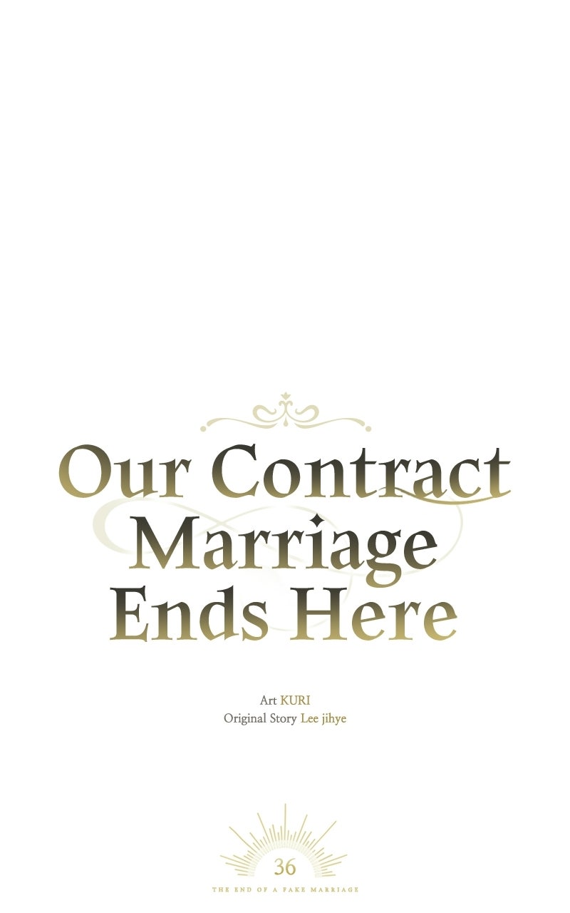 Our Contract Marriage Ends Here Episode 36 page 1 - 
