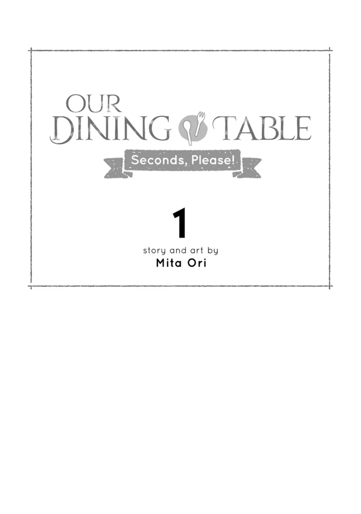 Our Dining Table: Seconds, Please! Chapter 1 page 5 - 