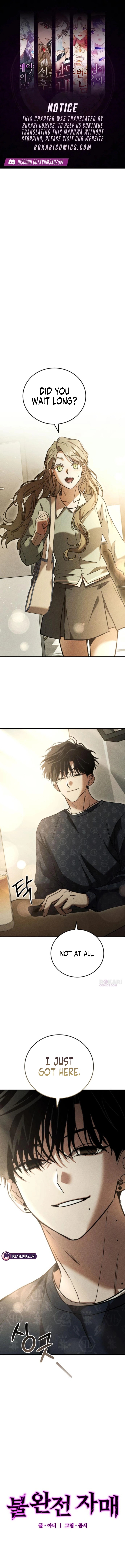 Our Incomplete Bond Chapter 9 page 1 - 