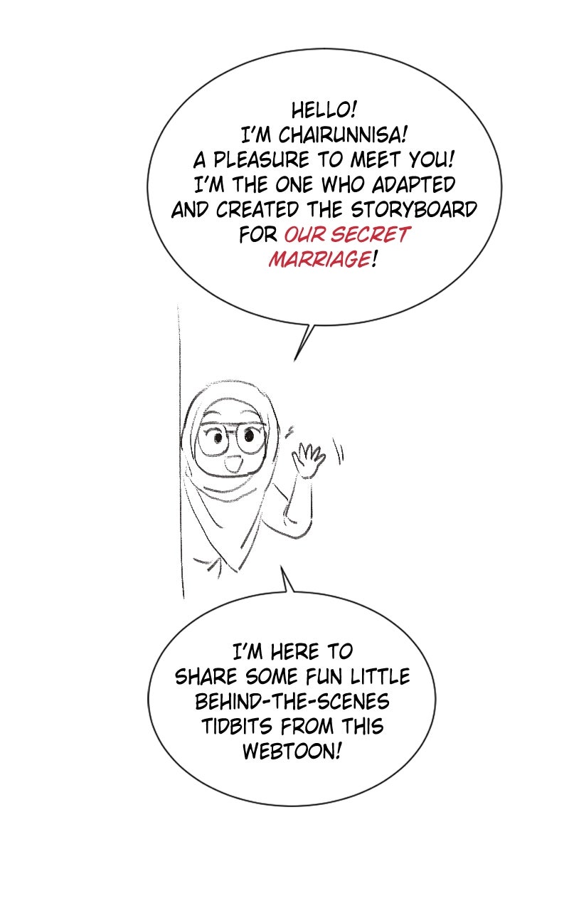 Our Secret Marriage S1 Author’s Note - Chairunnisa page 1 - 