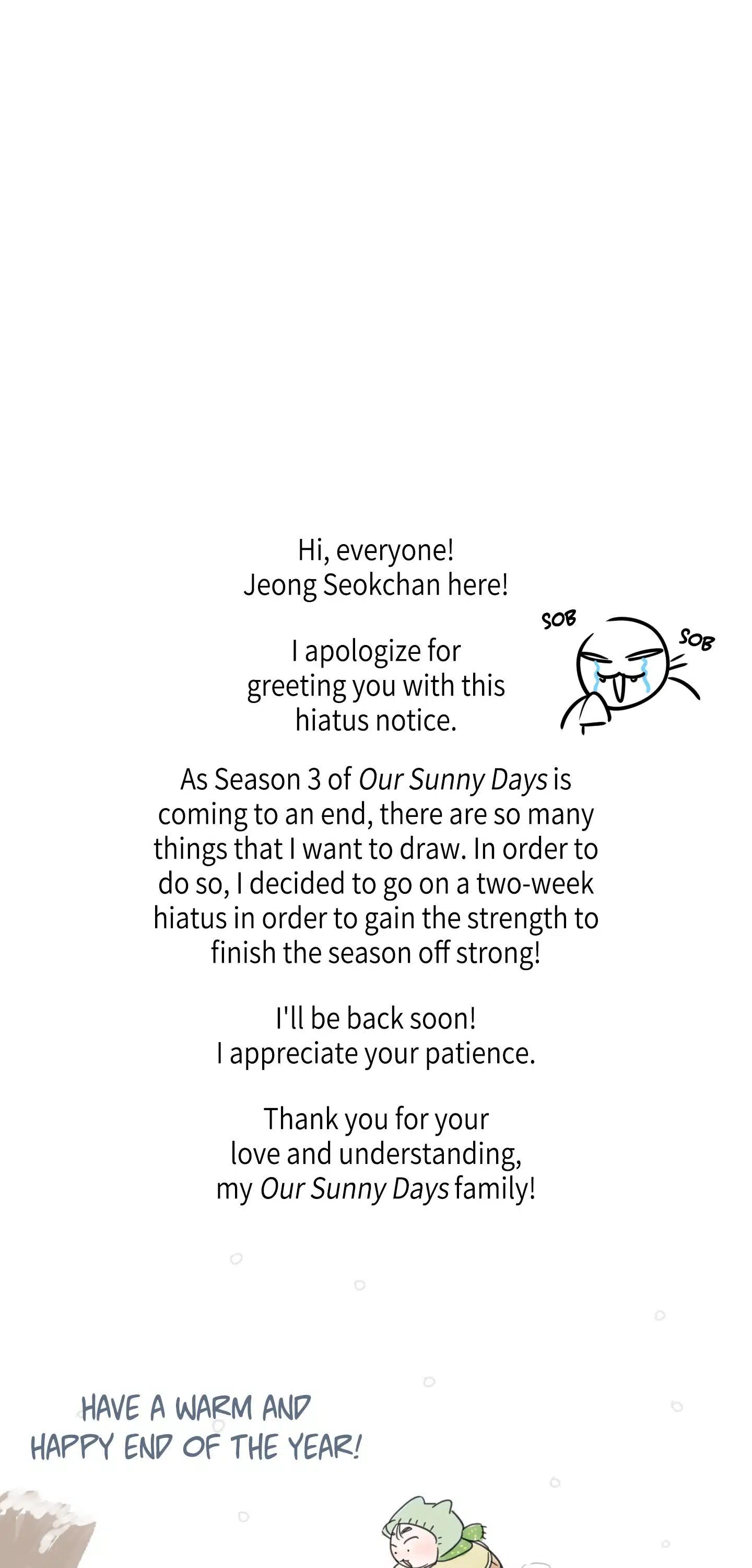 Our Sunny Days Chapter 68.1 page 1 - 