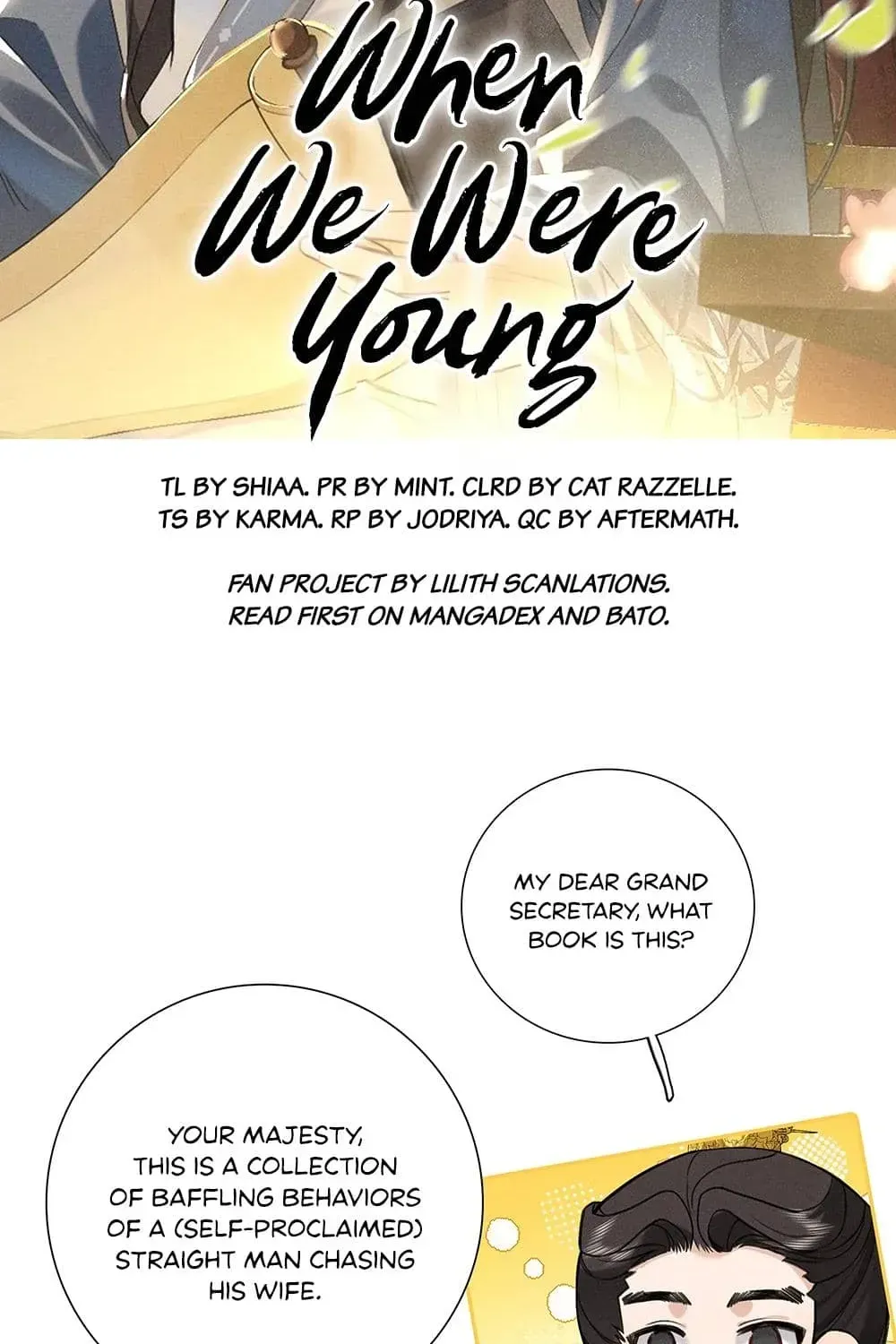 Our younger days Chapter 0 page 20 - 