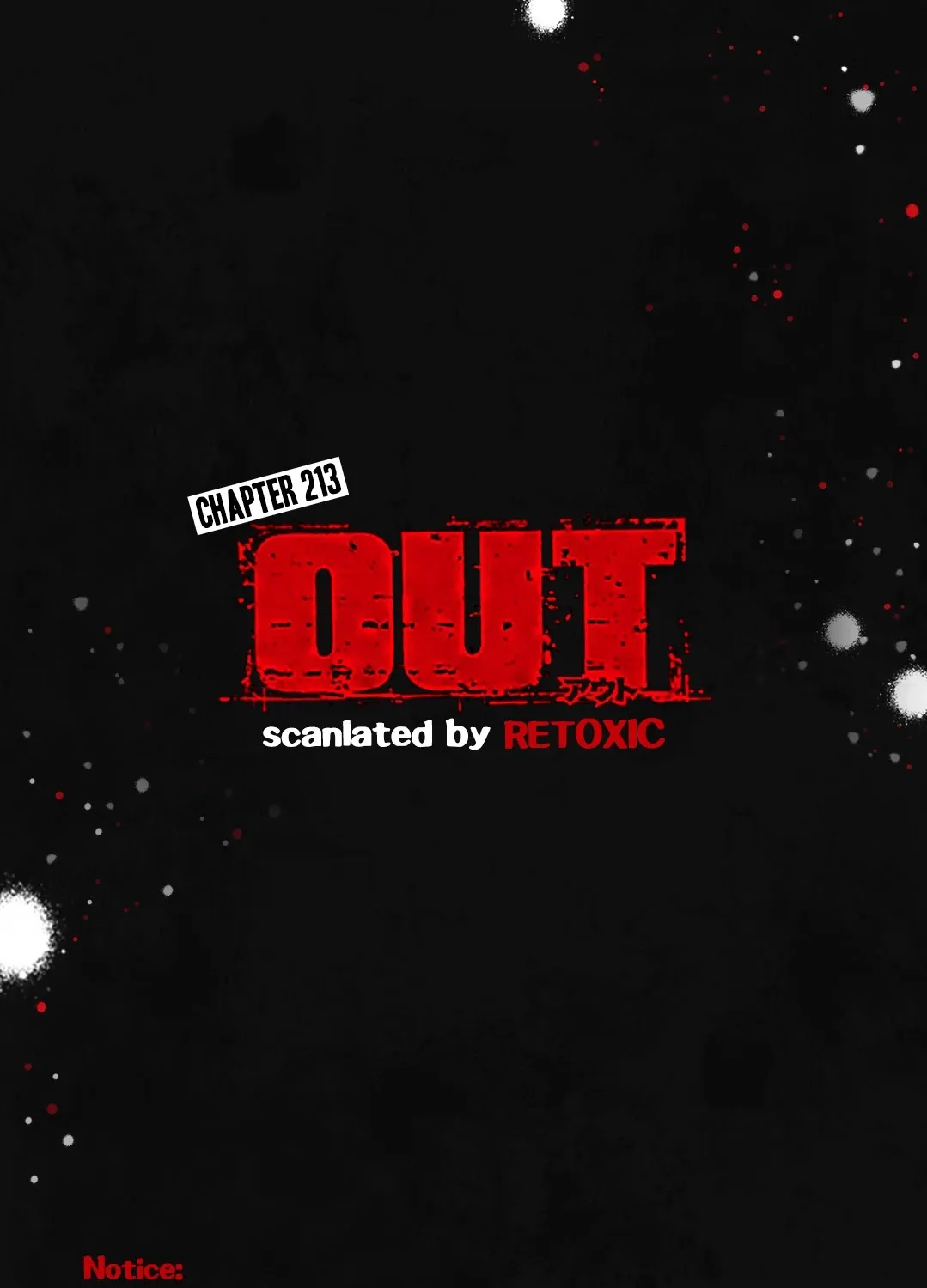 Out (Makoto Mizuta) Chapter 213 page 1 - 